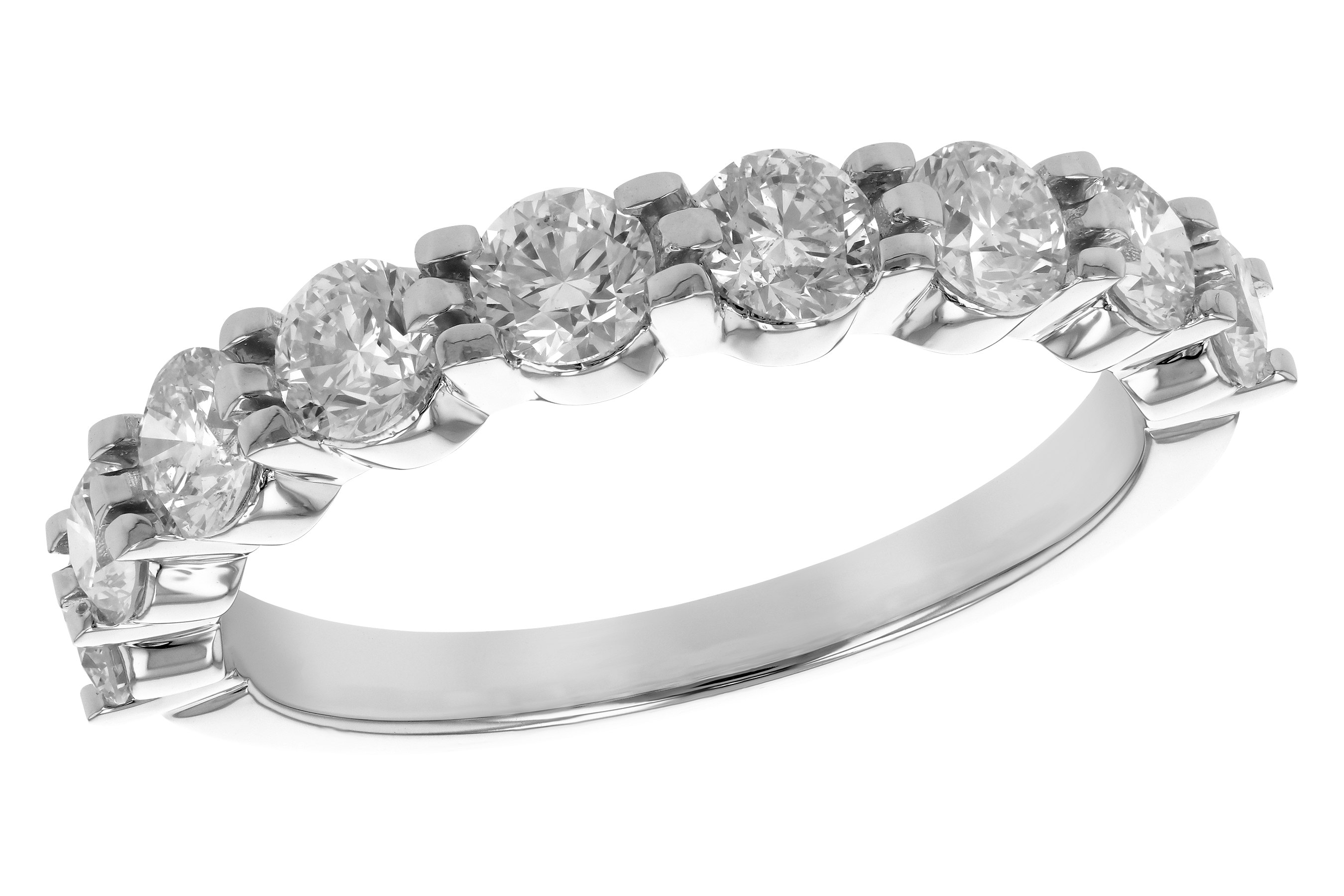 D273-76680: LDS WED RG 1.50 TW (9 STONES)