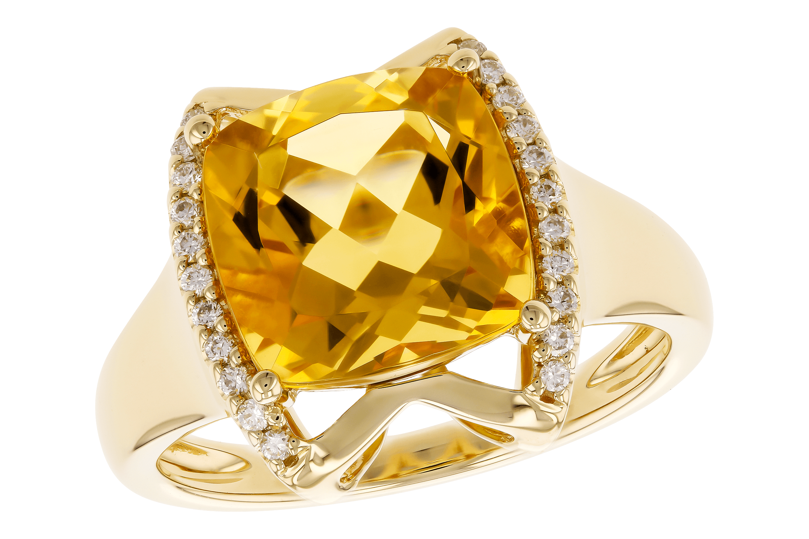 D273-77635: LDS RG 3.74 CITRINE 3.85 TGW (10MM CIT)