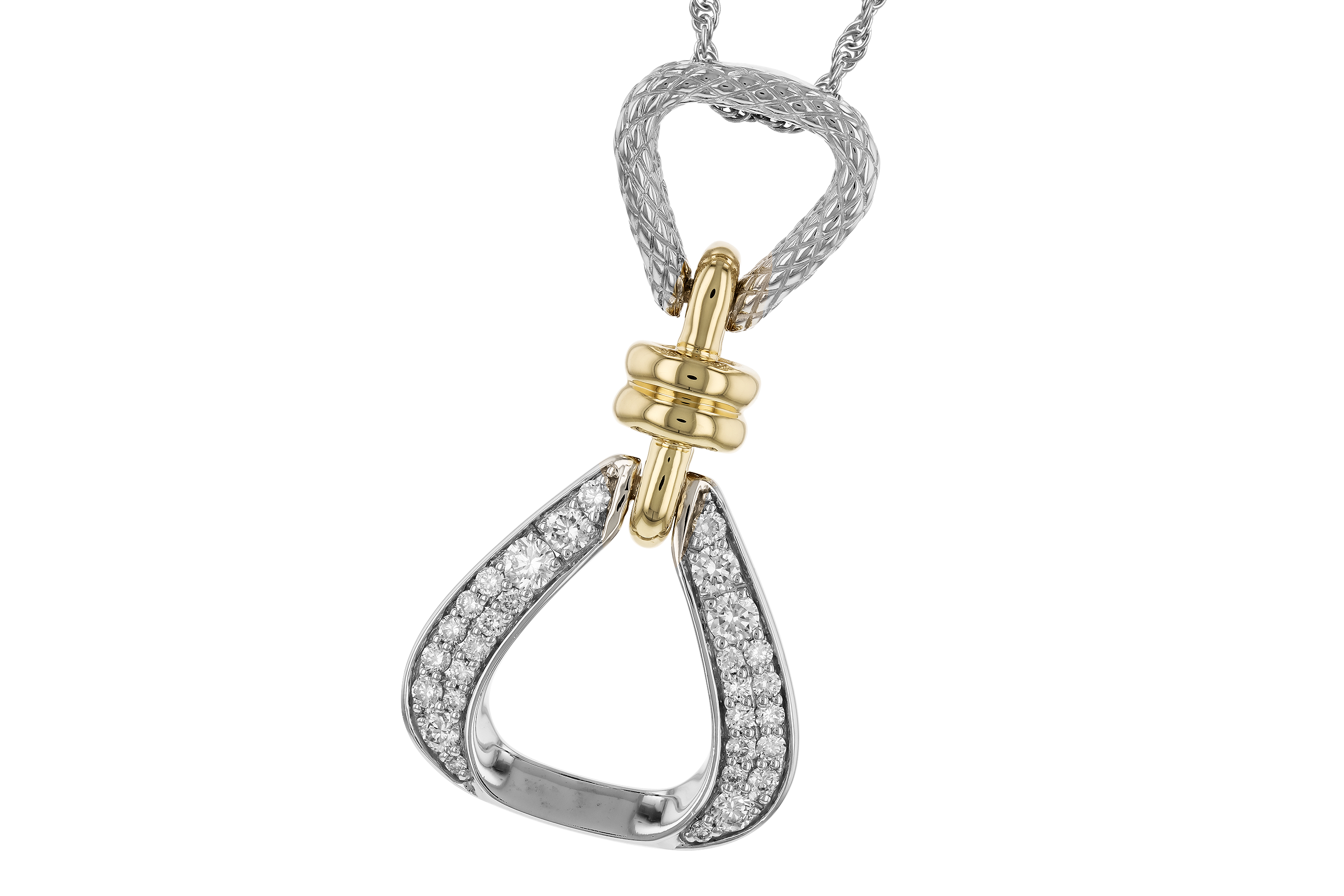 D273-80298: NECKLACE .50 TW