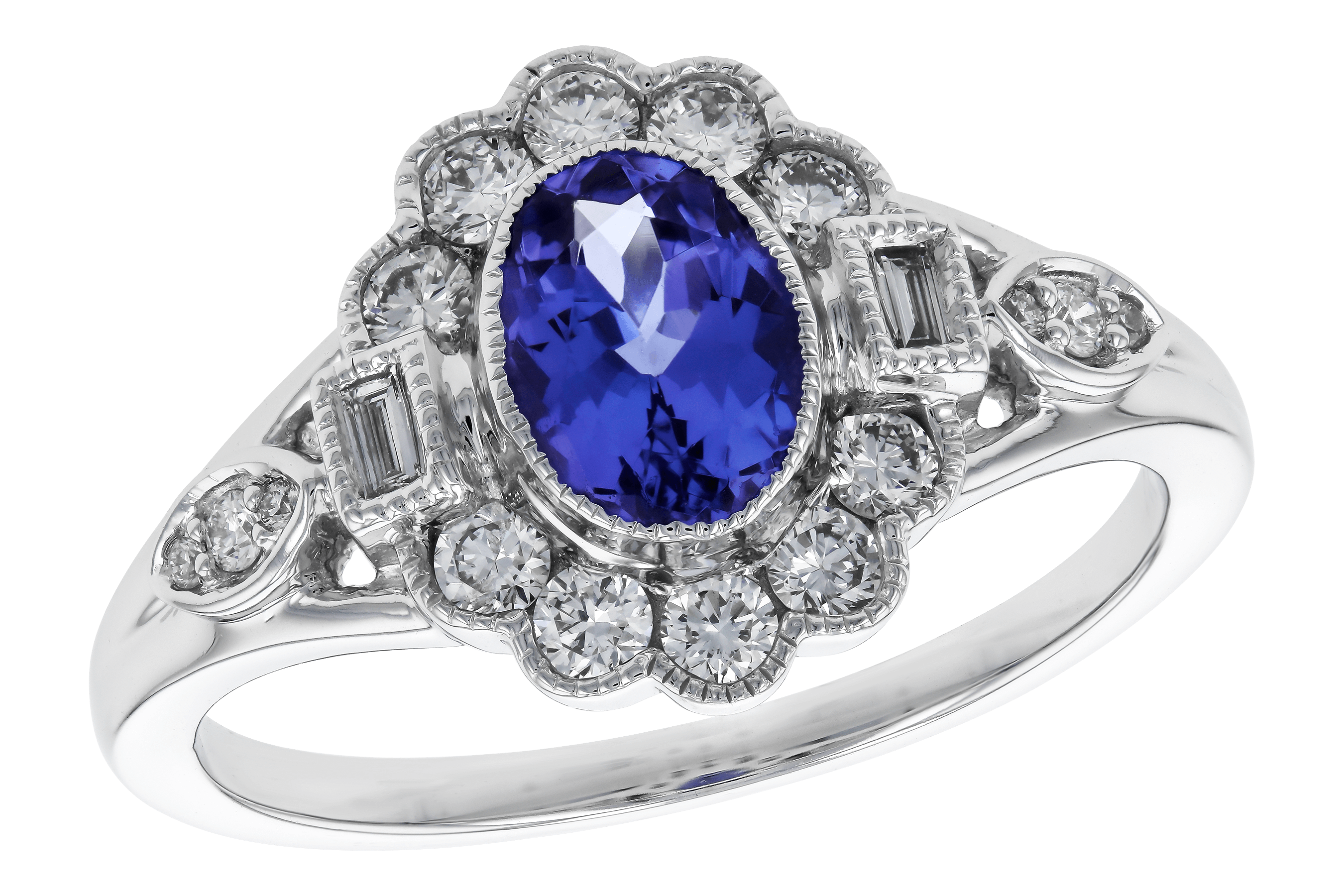 D274-64880: LDS RG .80 TANZANITE 1.20 TGW (7x5MM OV)