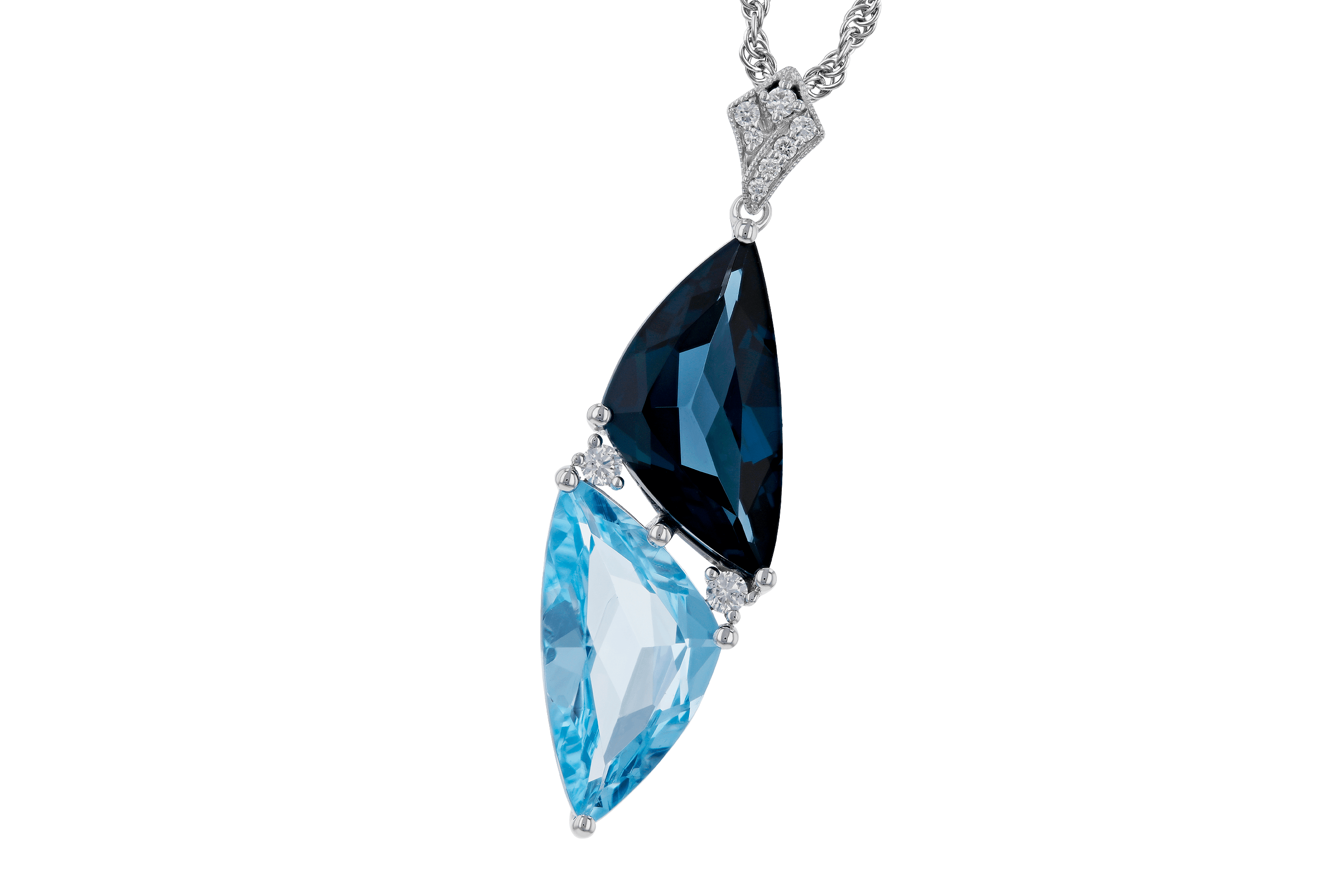 D274-65780: NECK 6.87 BLUE TOPAZ 6.97 TGW