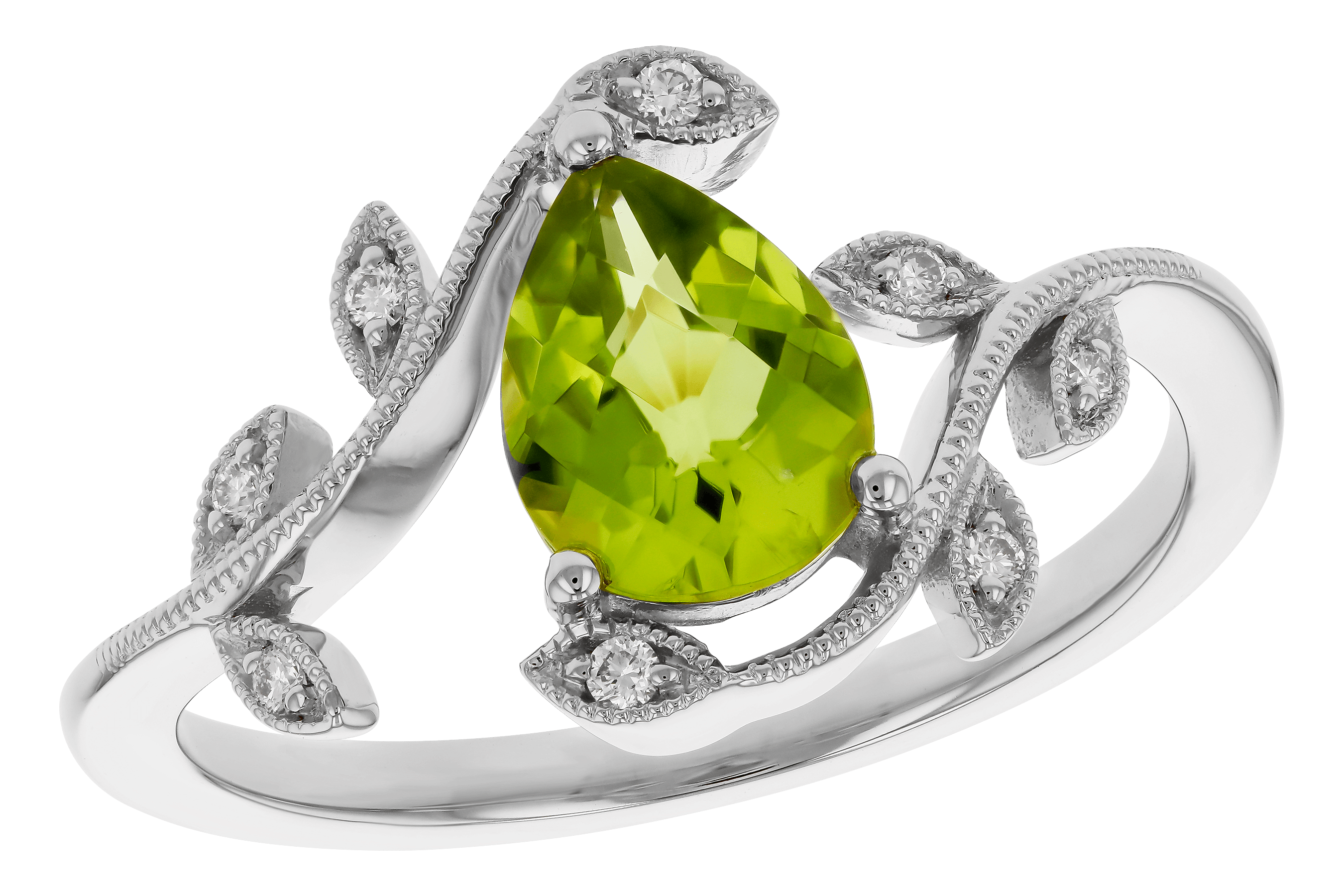 D274-65798: LDS RG 1.16 PERIDOT 1.22 TGW (8x6MM PER)