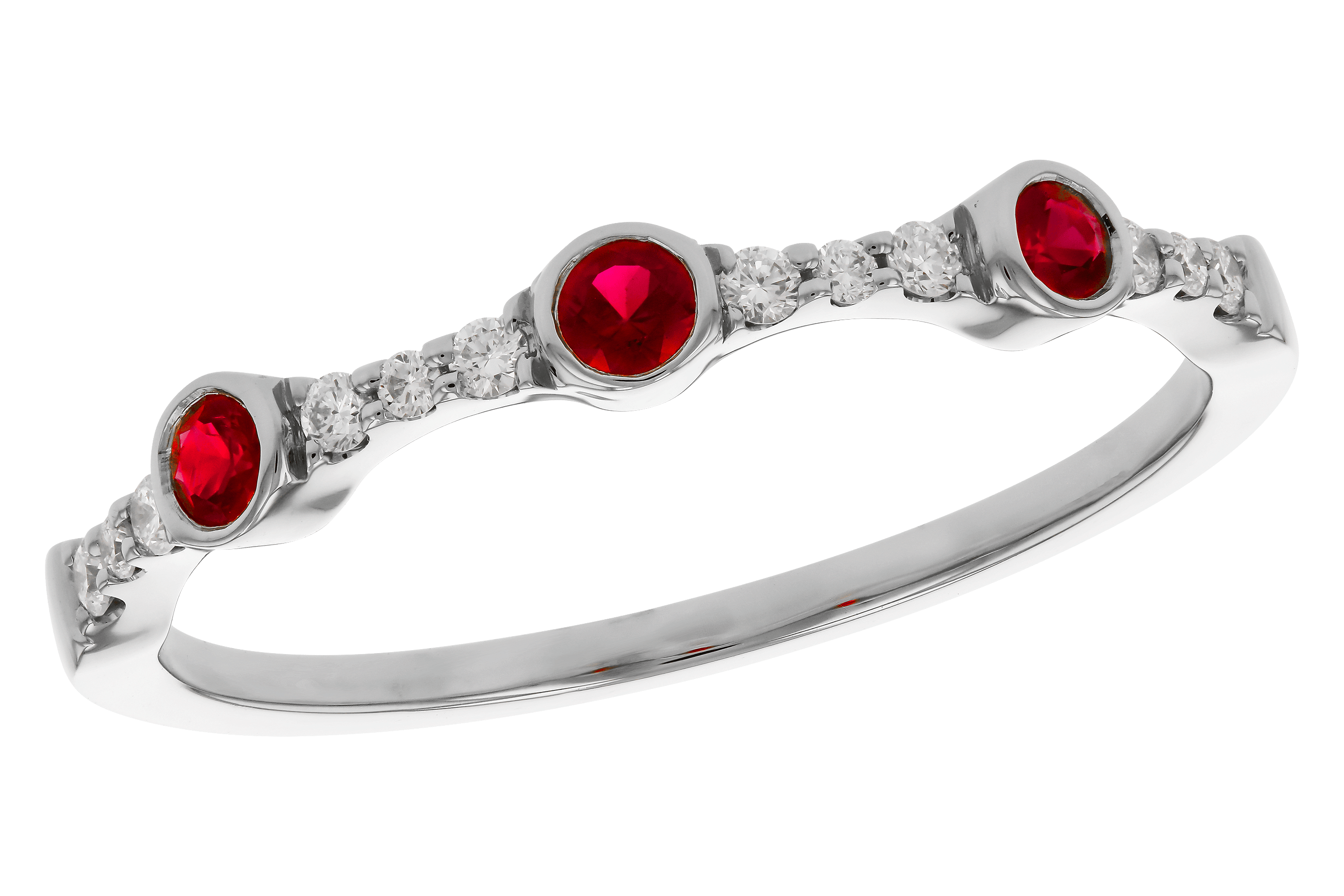 D274-66689: LDS WED RG .15 RUBY .24 TGW