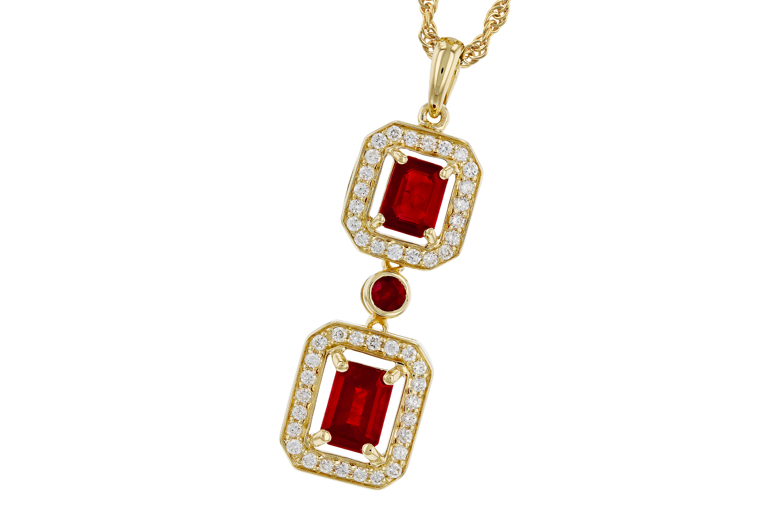 D274-67635: NECK 1.22 TW RUBY 1.43 TGW
