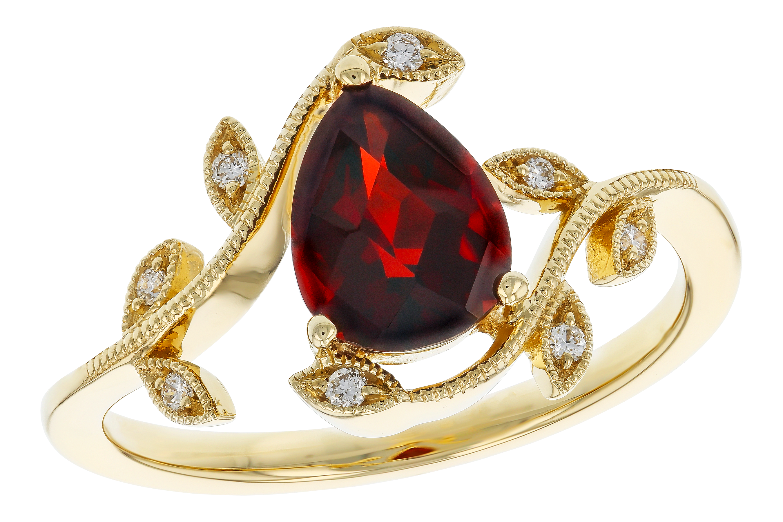D274-70307: LDS RG 1.34 GARNET 1.40 TGW (8x6MM GAR)