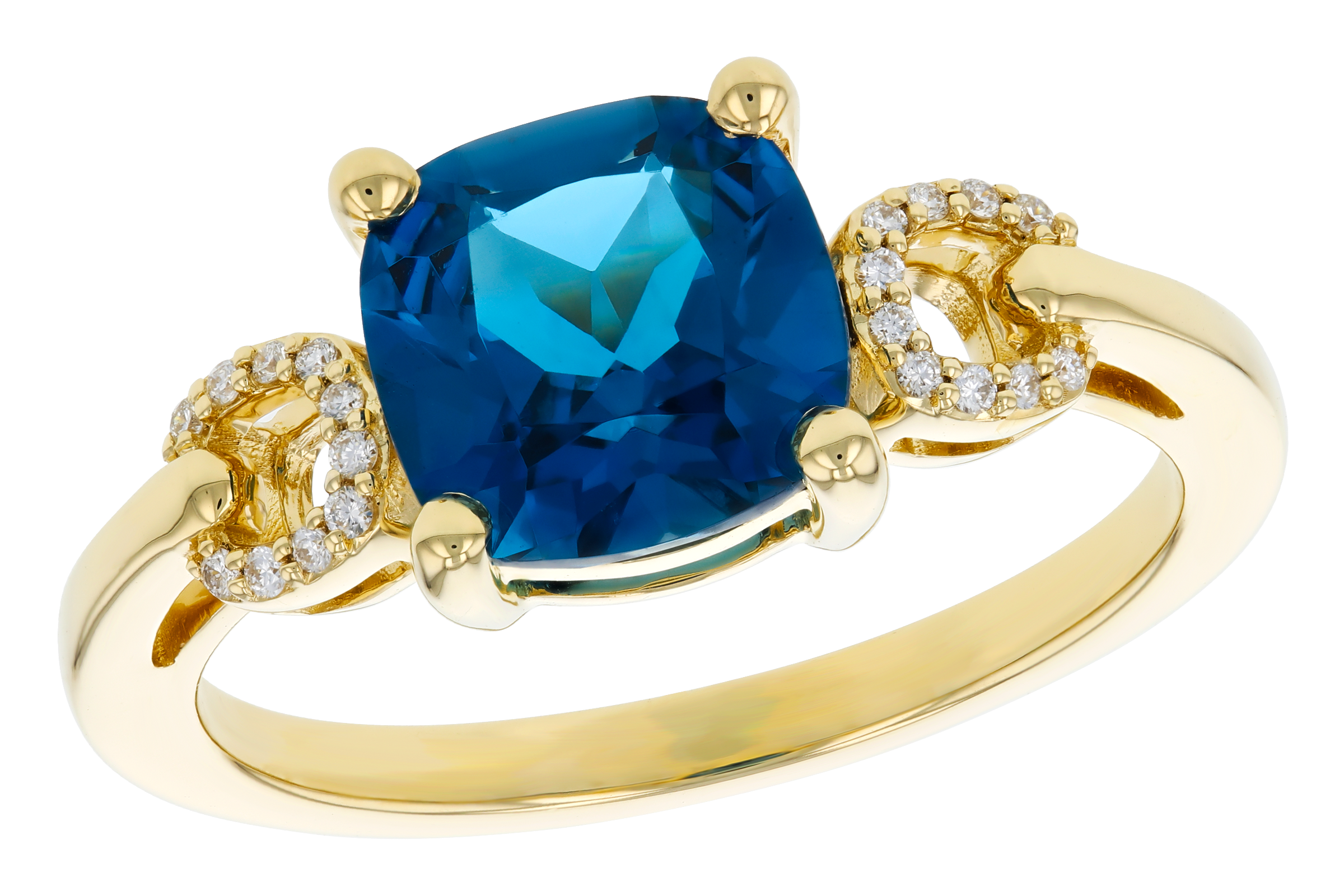 D275-56680: LDS RG 2.16 LONDON BLUE TOPAZ 2.21 TGW (8MM LBT)