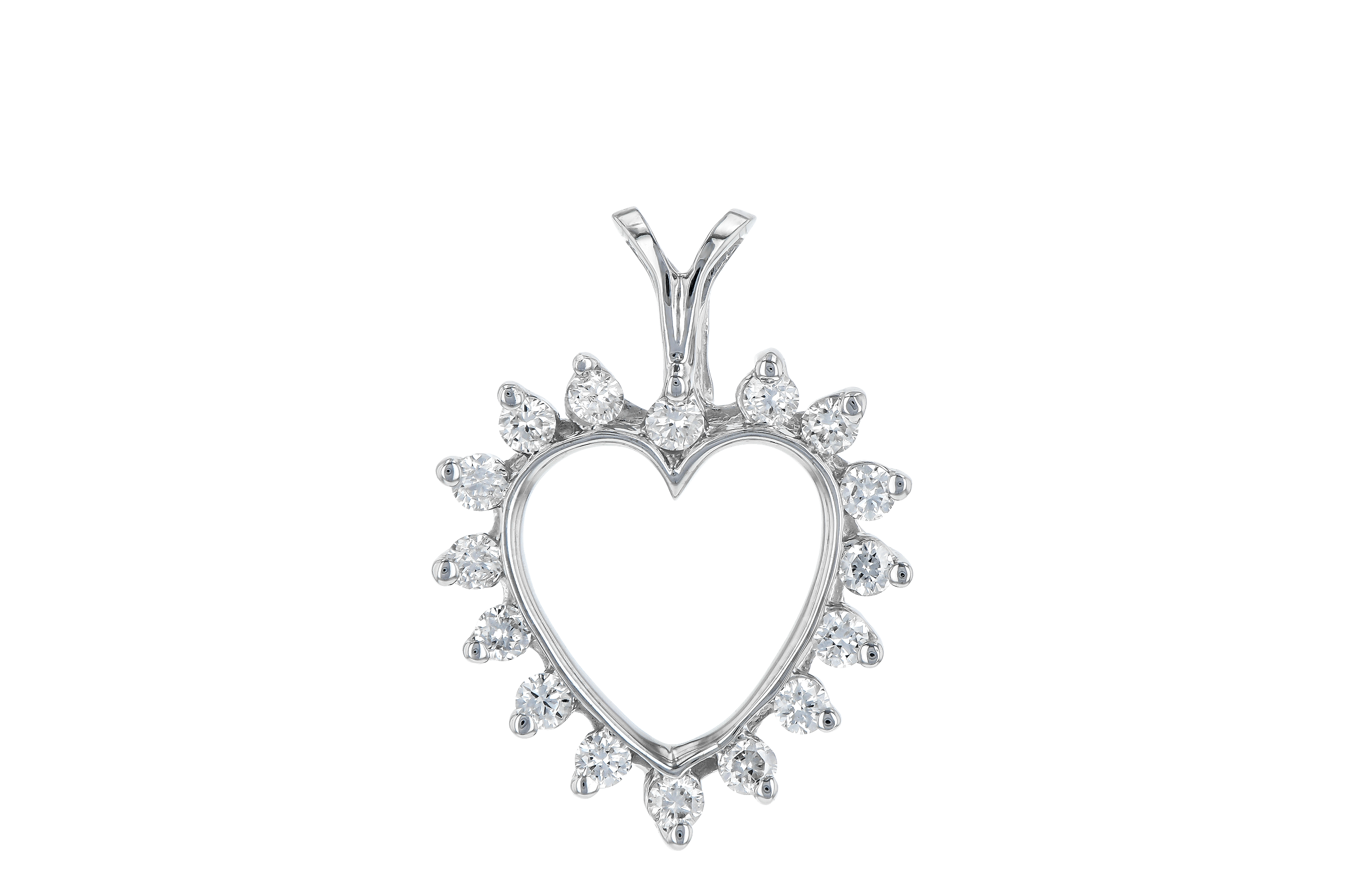E006-48535: HEART PENDANT .23 TW