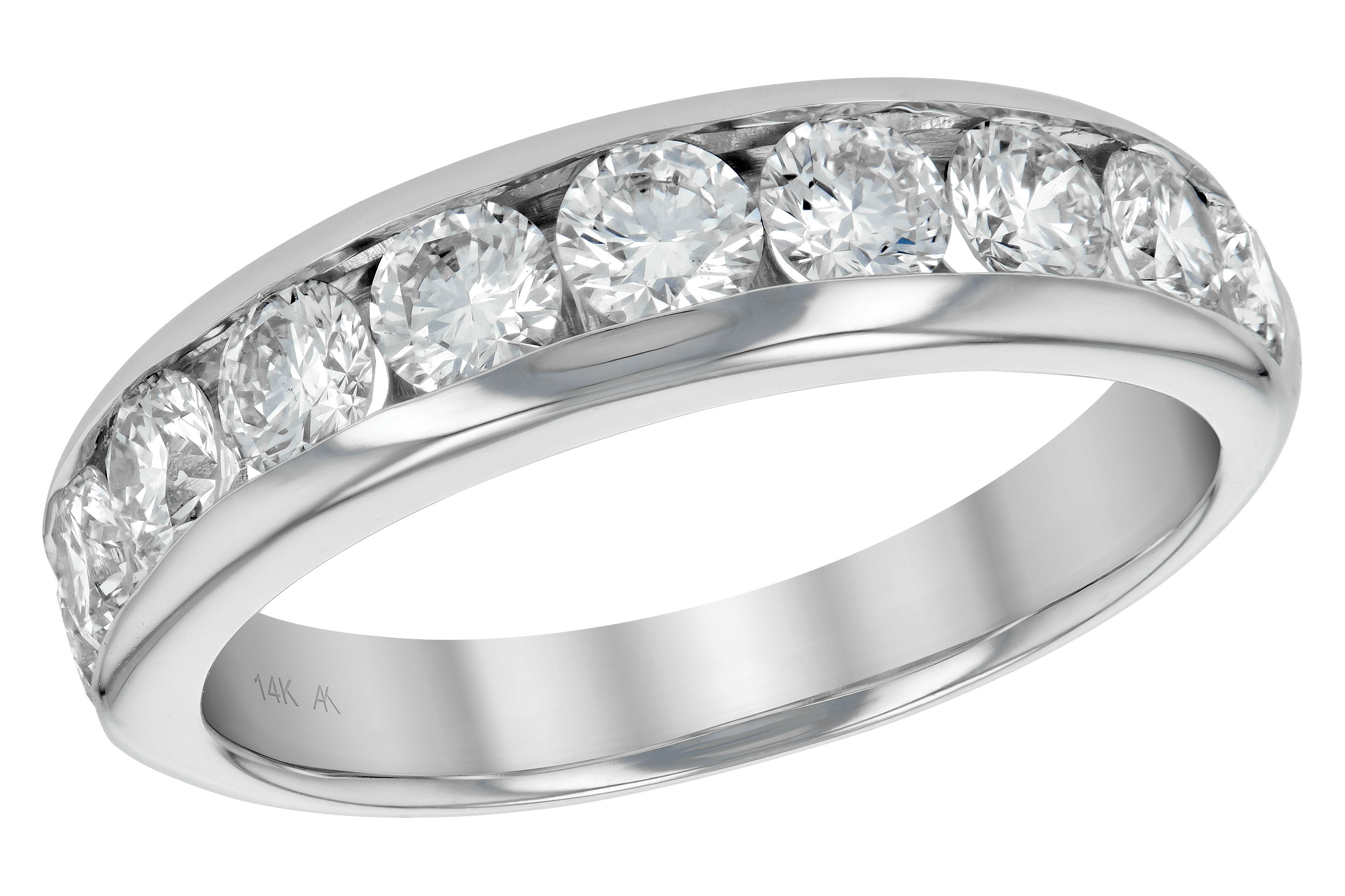 E092-87616: LDS WED RG 1.50 TW (10 STONES)