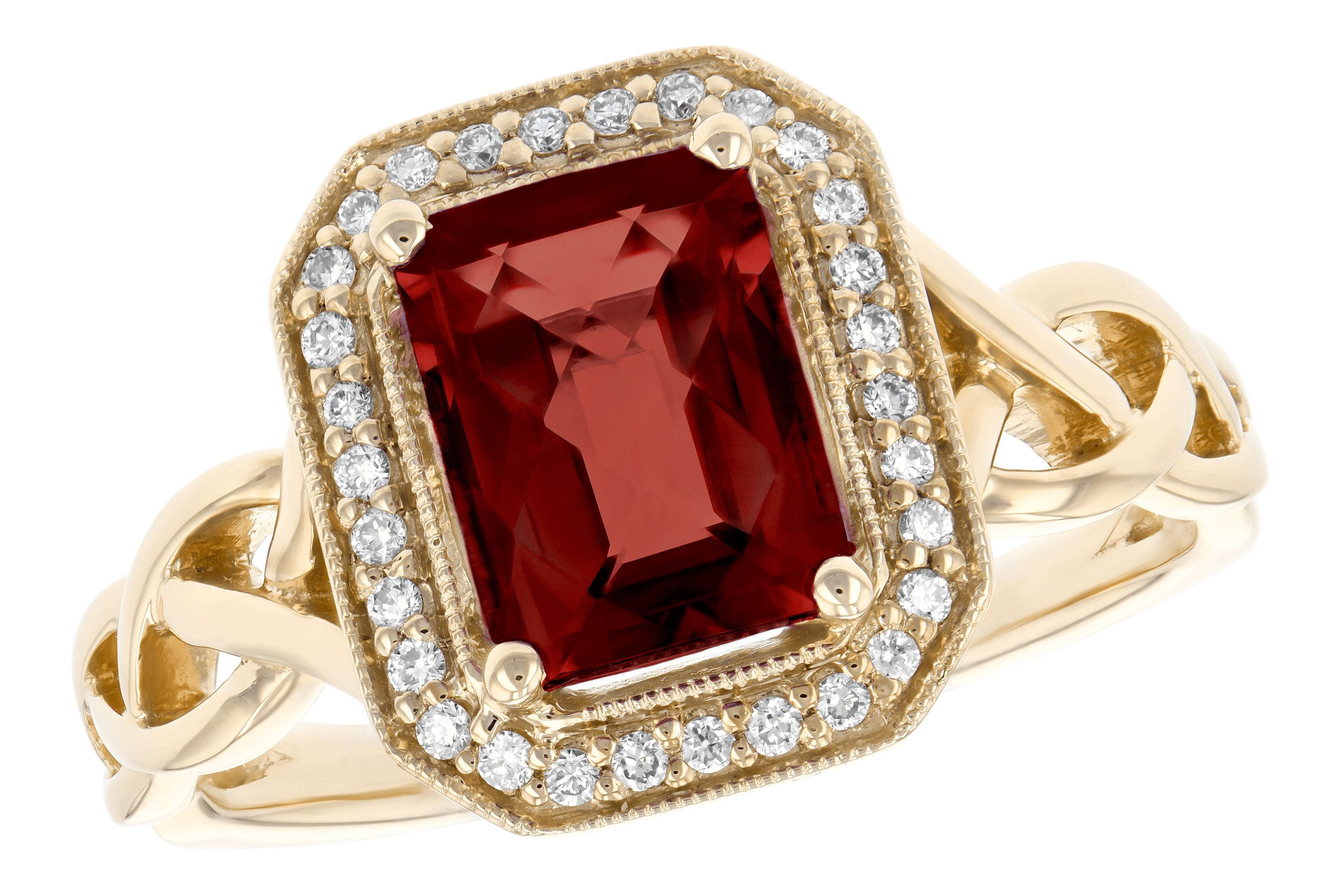 E187-39389: LDS RG 1.89 GARNET 2.00 TGW