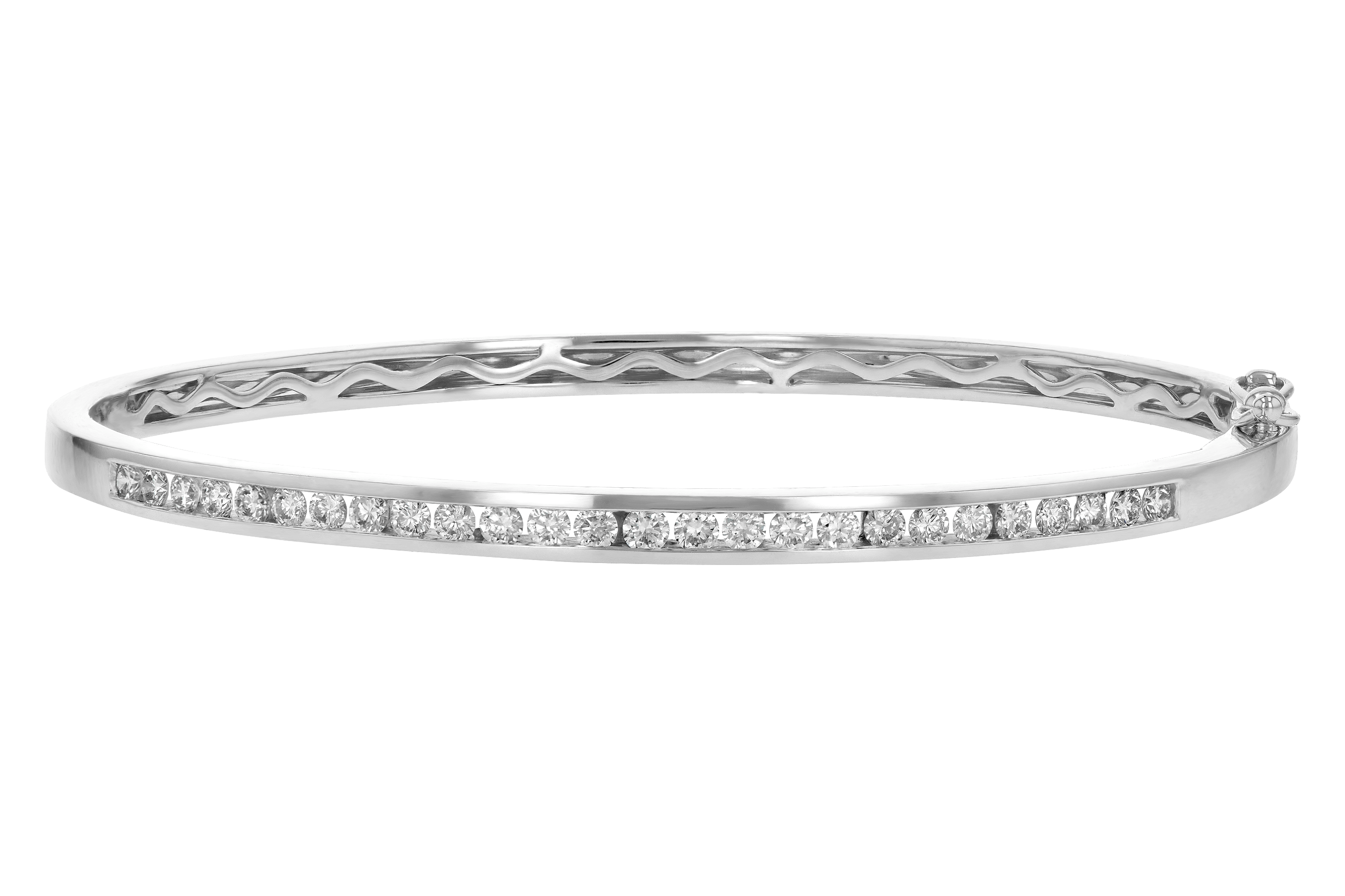 E189-23044: BANGLE BRACELET 1.00 TW