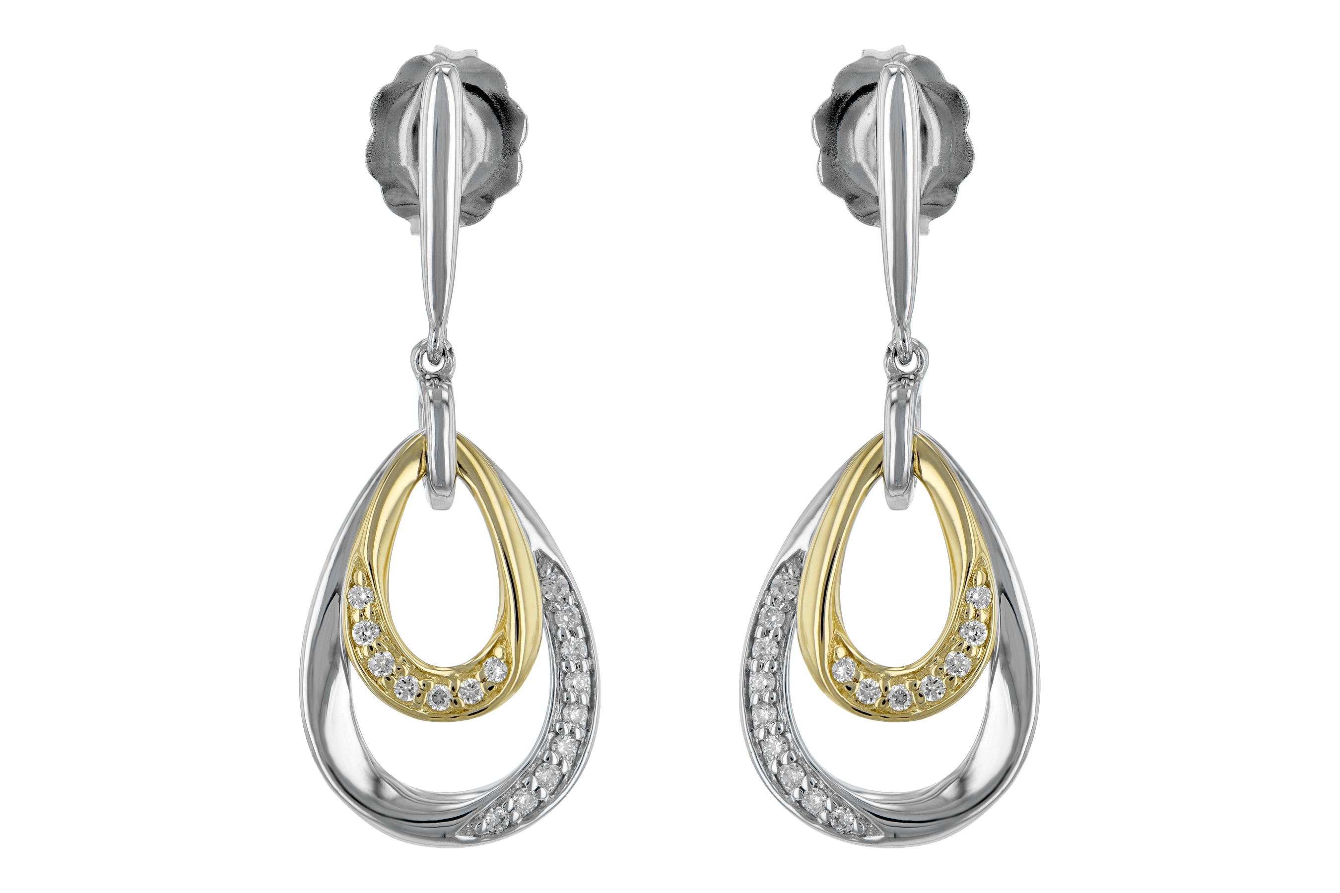 E189-23962: EARRINGS .12 TW