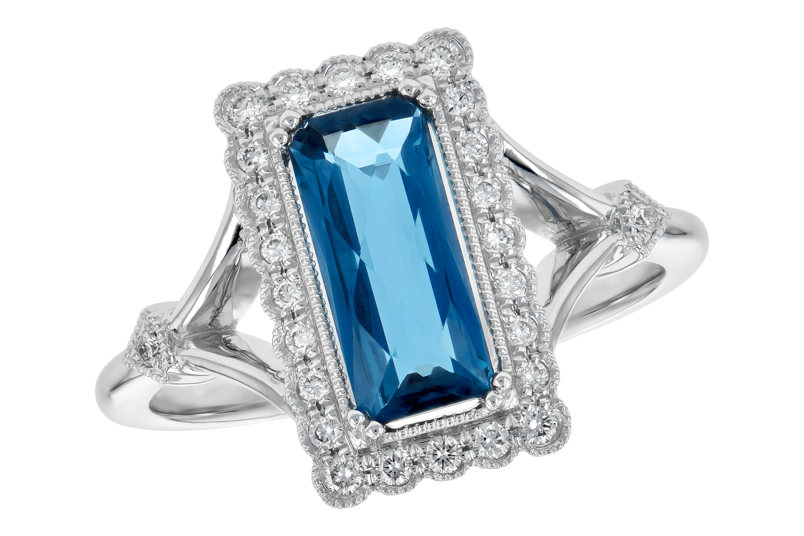 E190-14898: LDS RG 1.58 LONDON BLUE TOPAZ 1.75 TGW