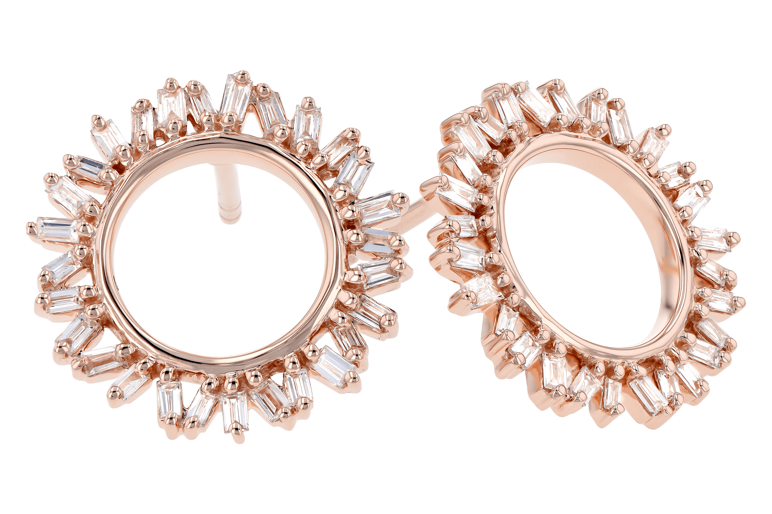 E272-86707: EARR .37 TW BAGUETTES