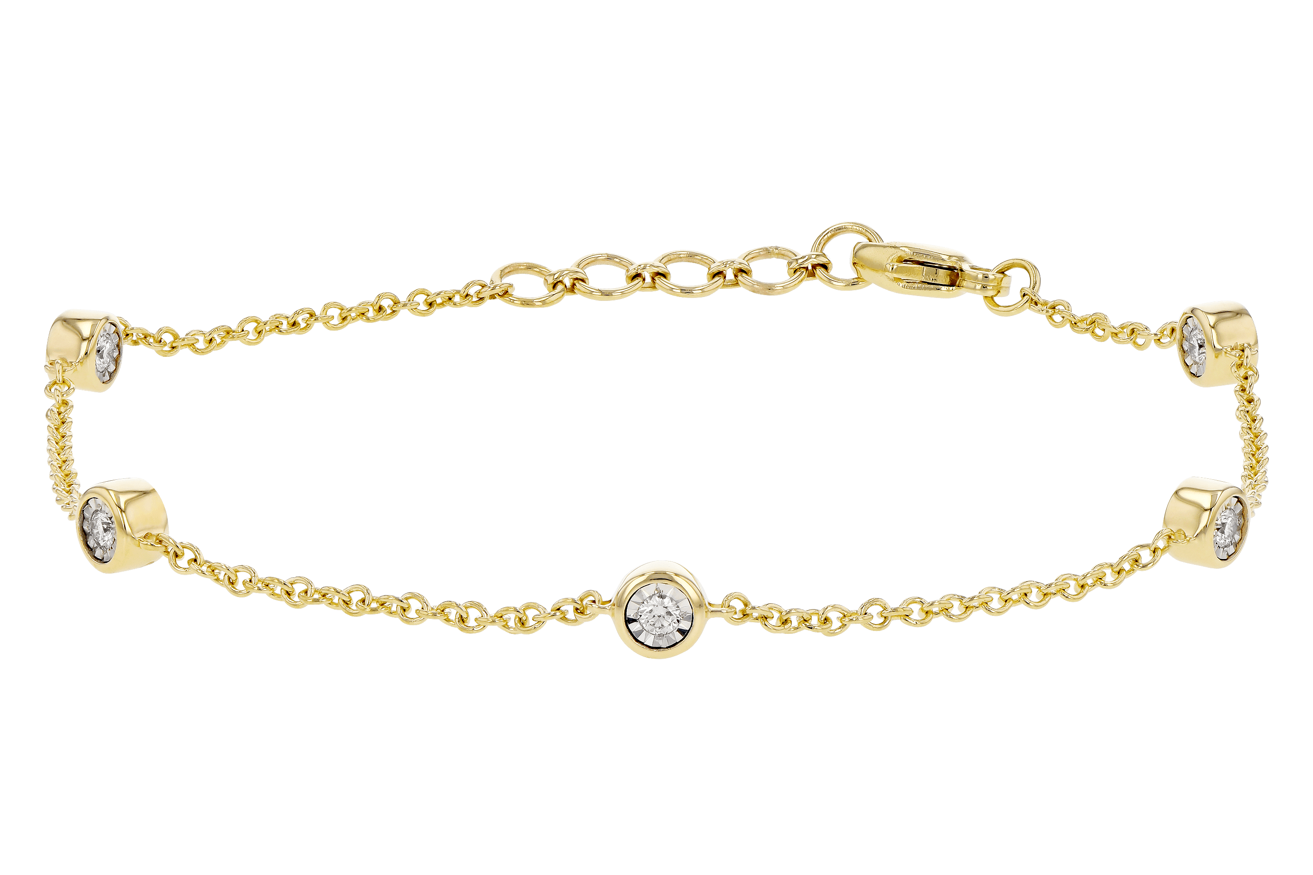 E272-89380: BRACELET .25 TW (7.25")