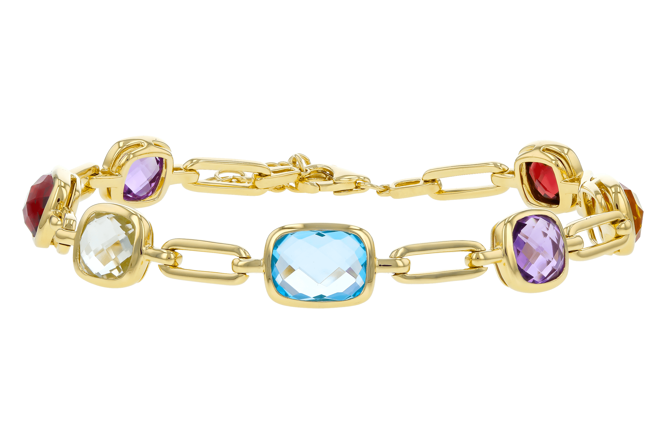 E274-67598: BRACELET 8.87 TW SEMI-PREC (GT,CIT,AMY,G.AMY,BT)