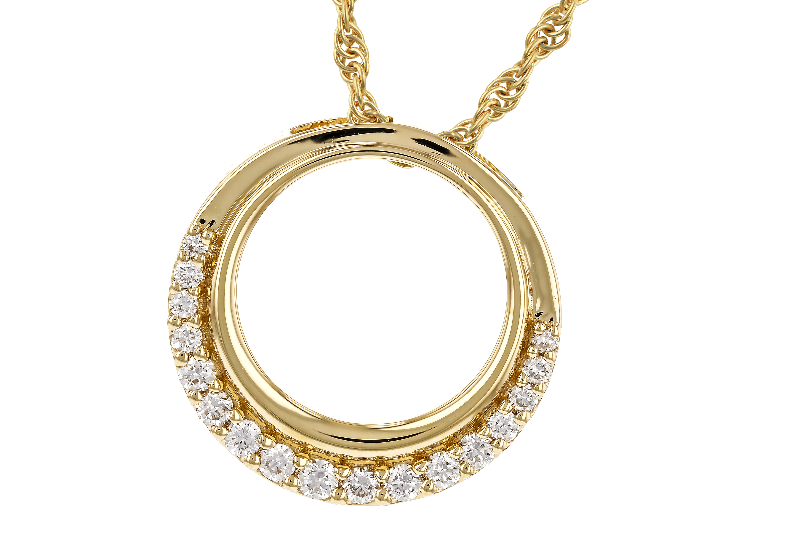 E274-69389: NECKLACE .20 TW