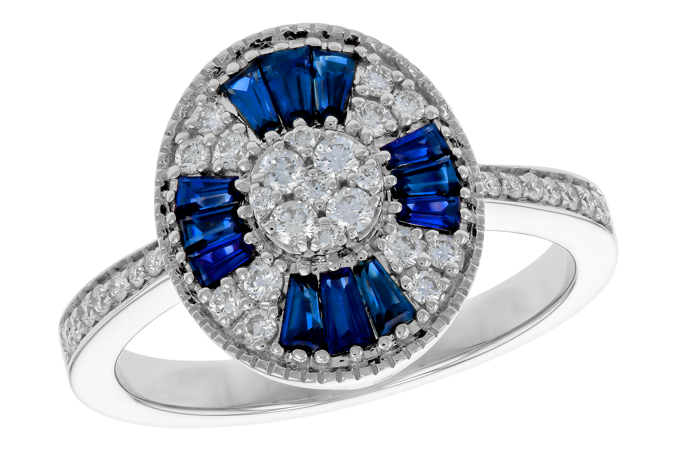 E274-70353: LDS RG .56 TW SAPPHIRE .86 TGW