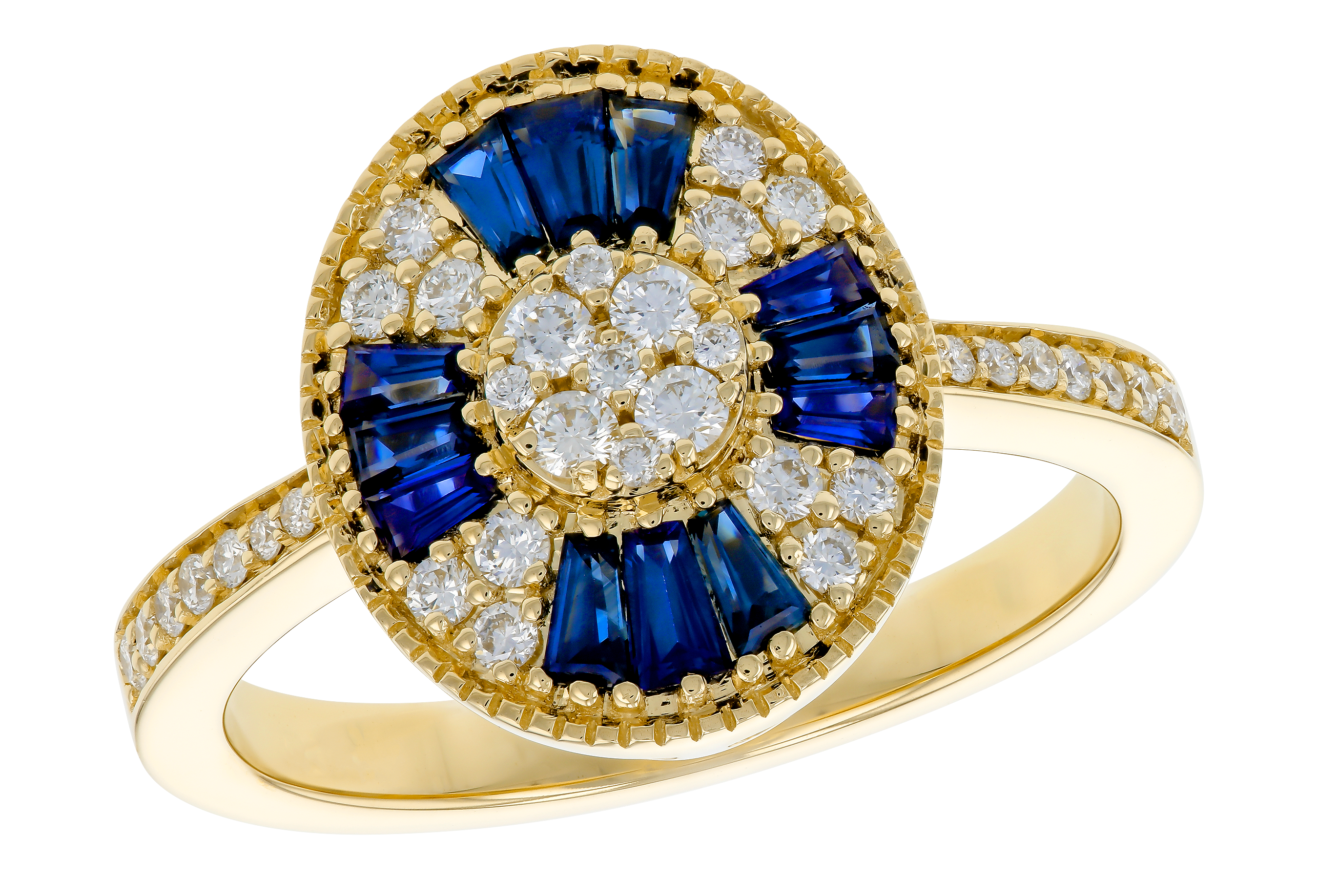 E274-70353: LDS RG .56 TW SAPPHIRE .86 TGW