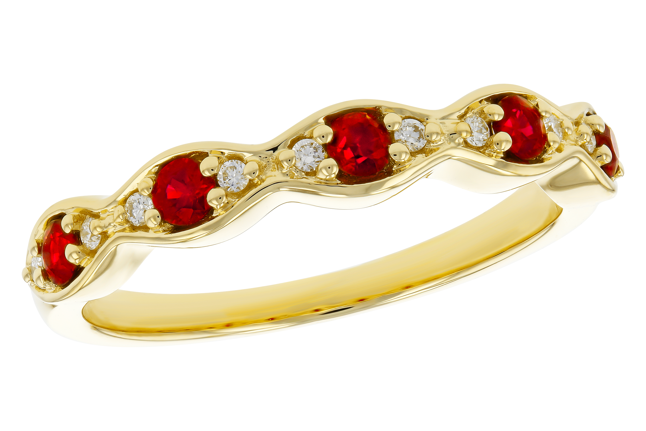 E274-72116: LDS WED RG .28 RUBY .34 TGW