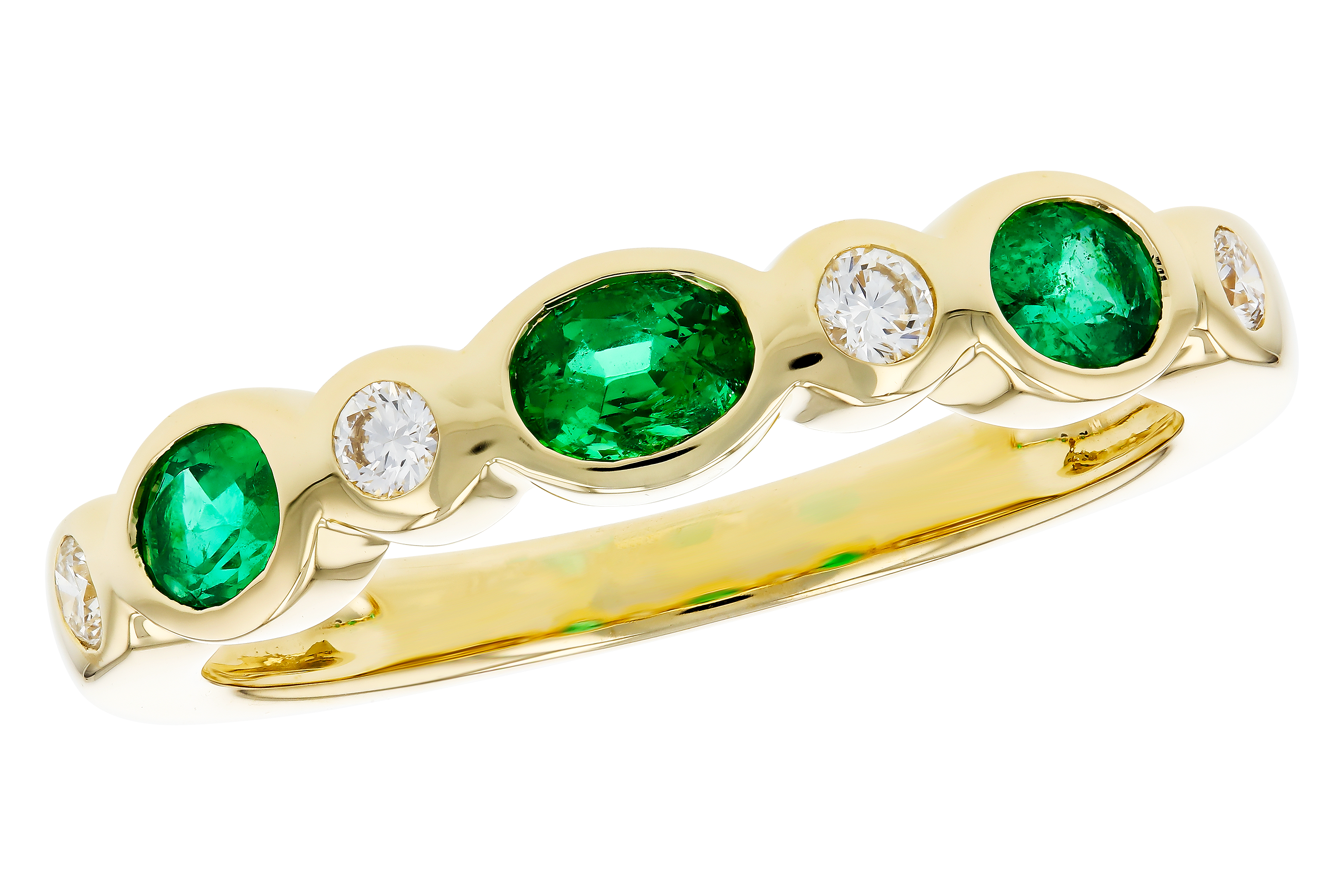 E275-54889: LDS WED RG .43 EMERALD .56 TGW