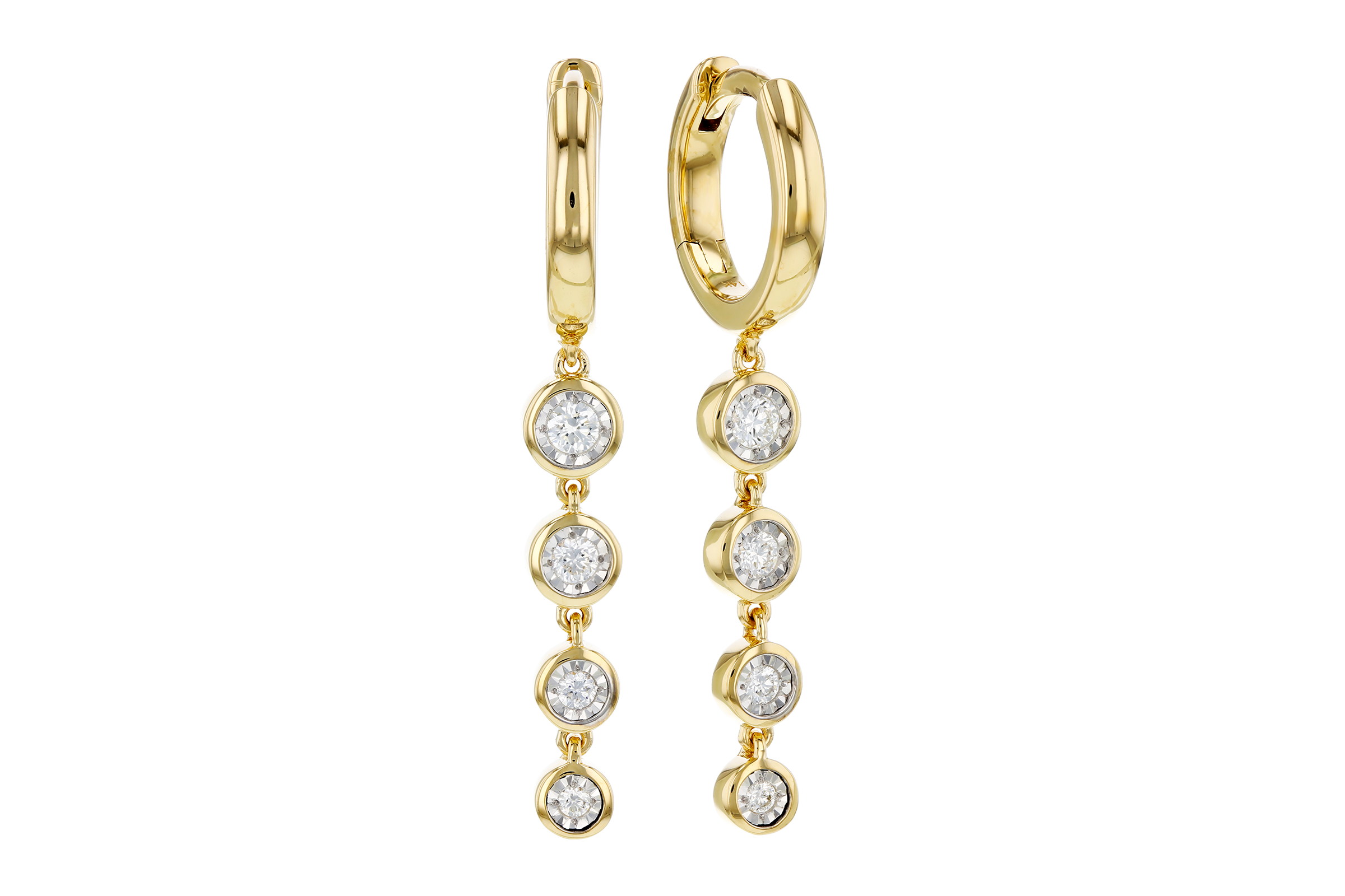 E275-56644: EARRINGS .23 TW