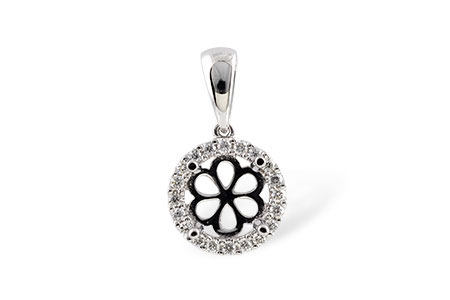 F186-49453: SEMI PENDANT .14 TW