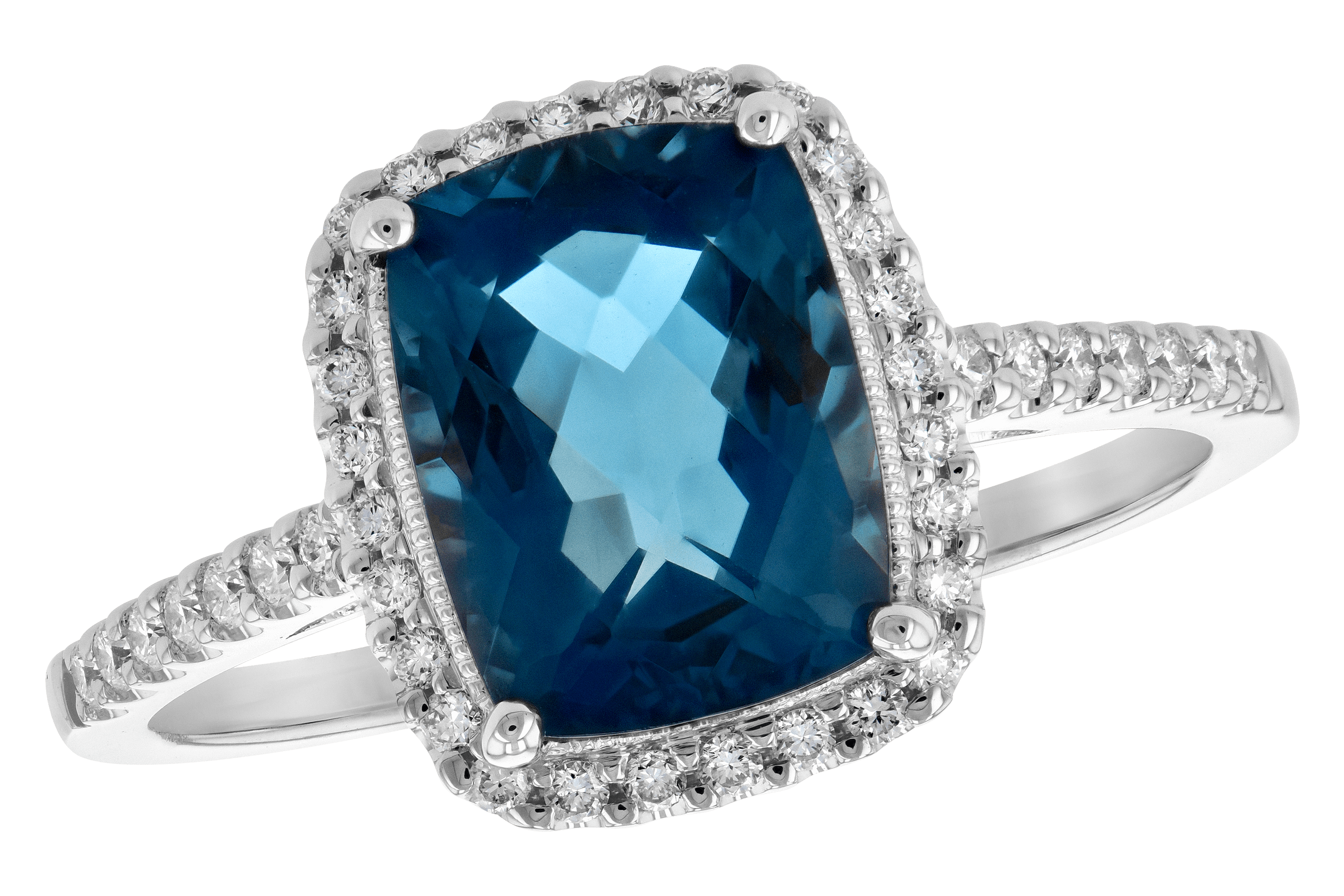 F189-26716: LDS RG 2.42 LONDON BLUE TOPAZ 2.62 TGW