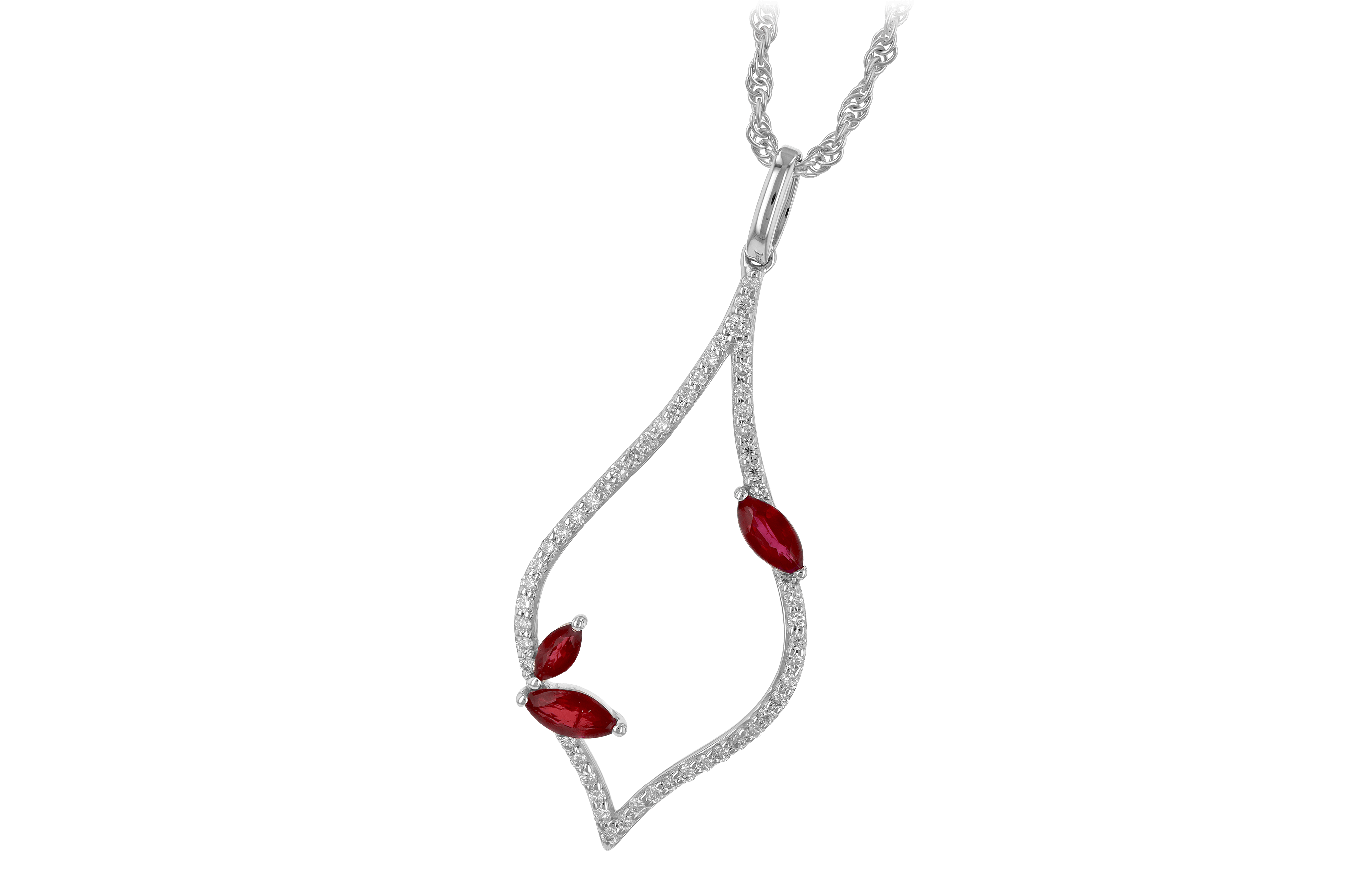 F190-09416: NECK .36 RUBY .56 TGW