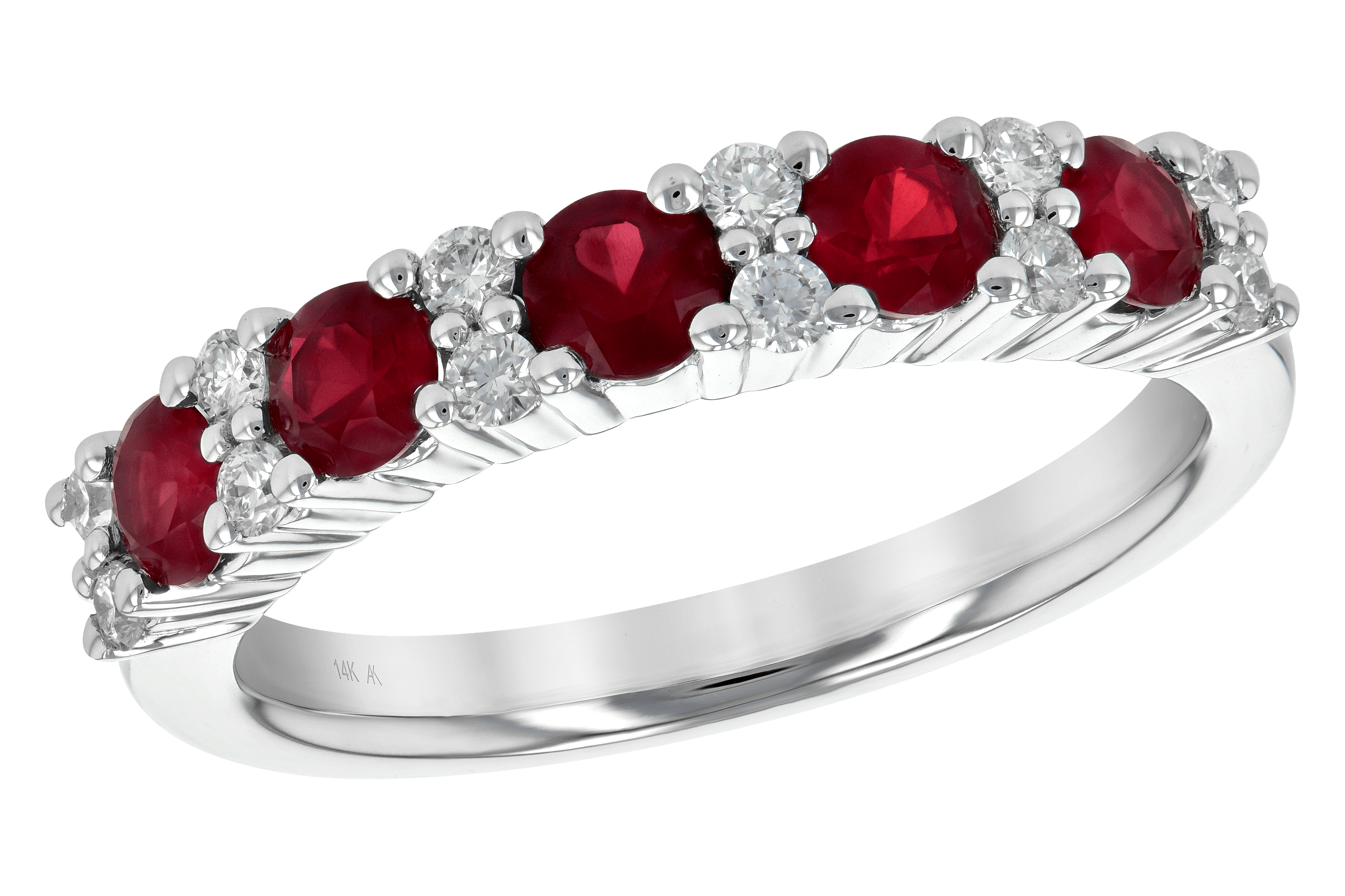 F190-10362: LDS WED RG .88 RUBY 1.12 TGW