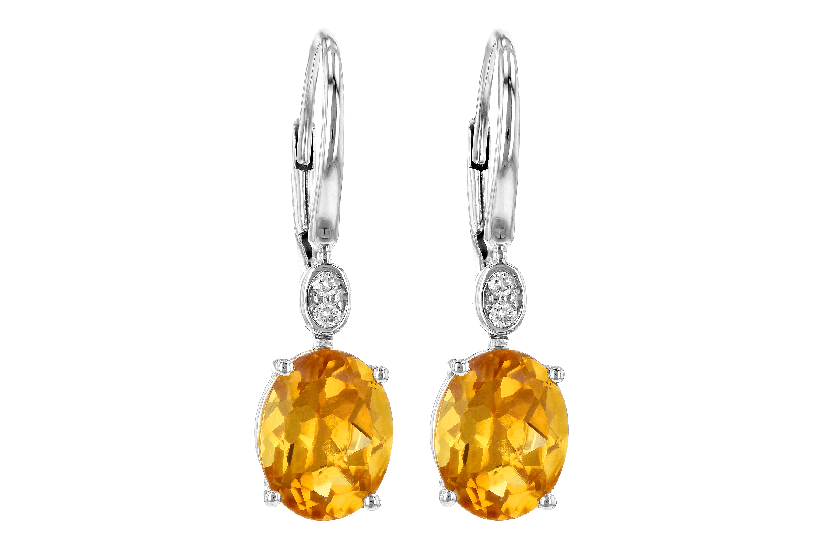 F190-17553: EARR 3.20 TW CITRINE 3.25 TGW (9x7MM CIT)
