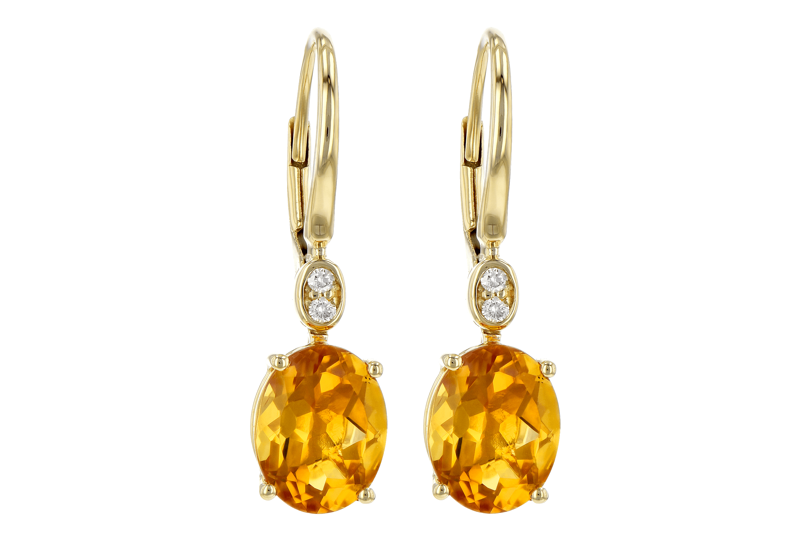 F190-17553: EARR 3.20 TW CITRINE 3.25 TGW (9x7MM CIT)