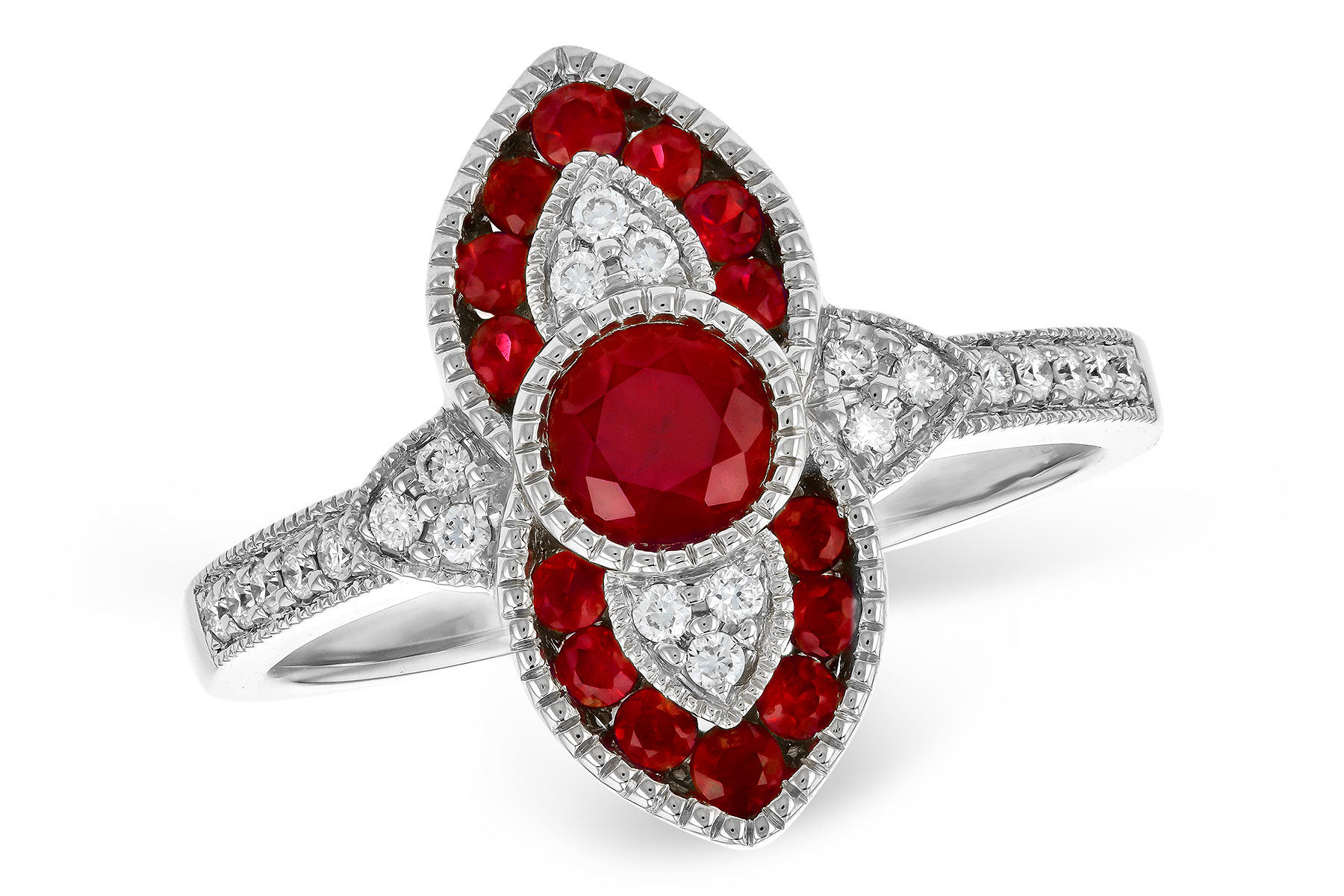 F272-84898: LDS RG .63 TW RUBY .75 TGW