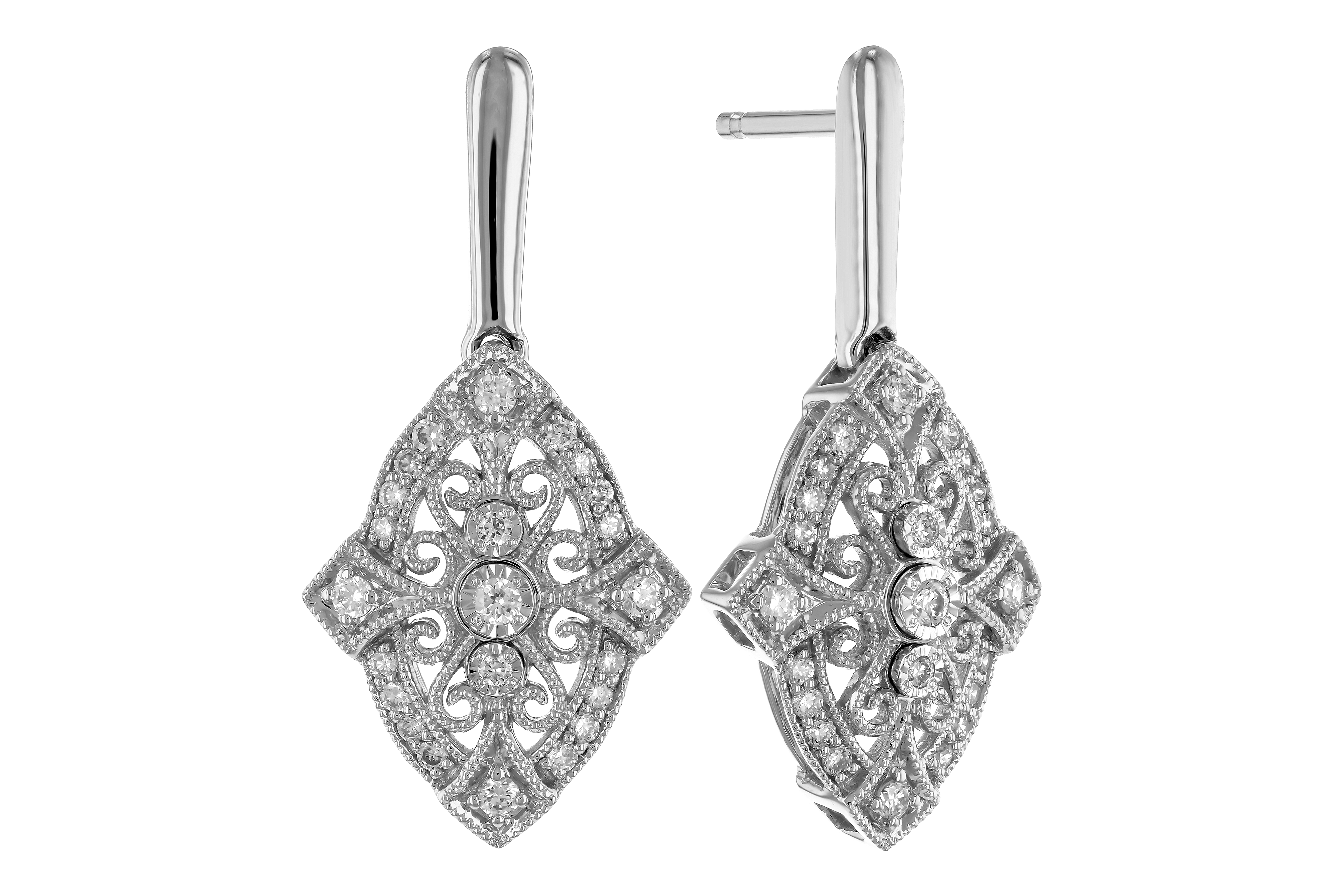 F273-78498: EARRINGS .25 TW
