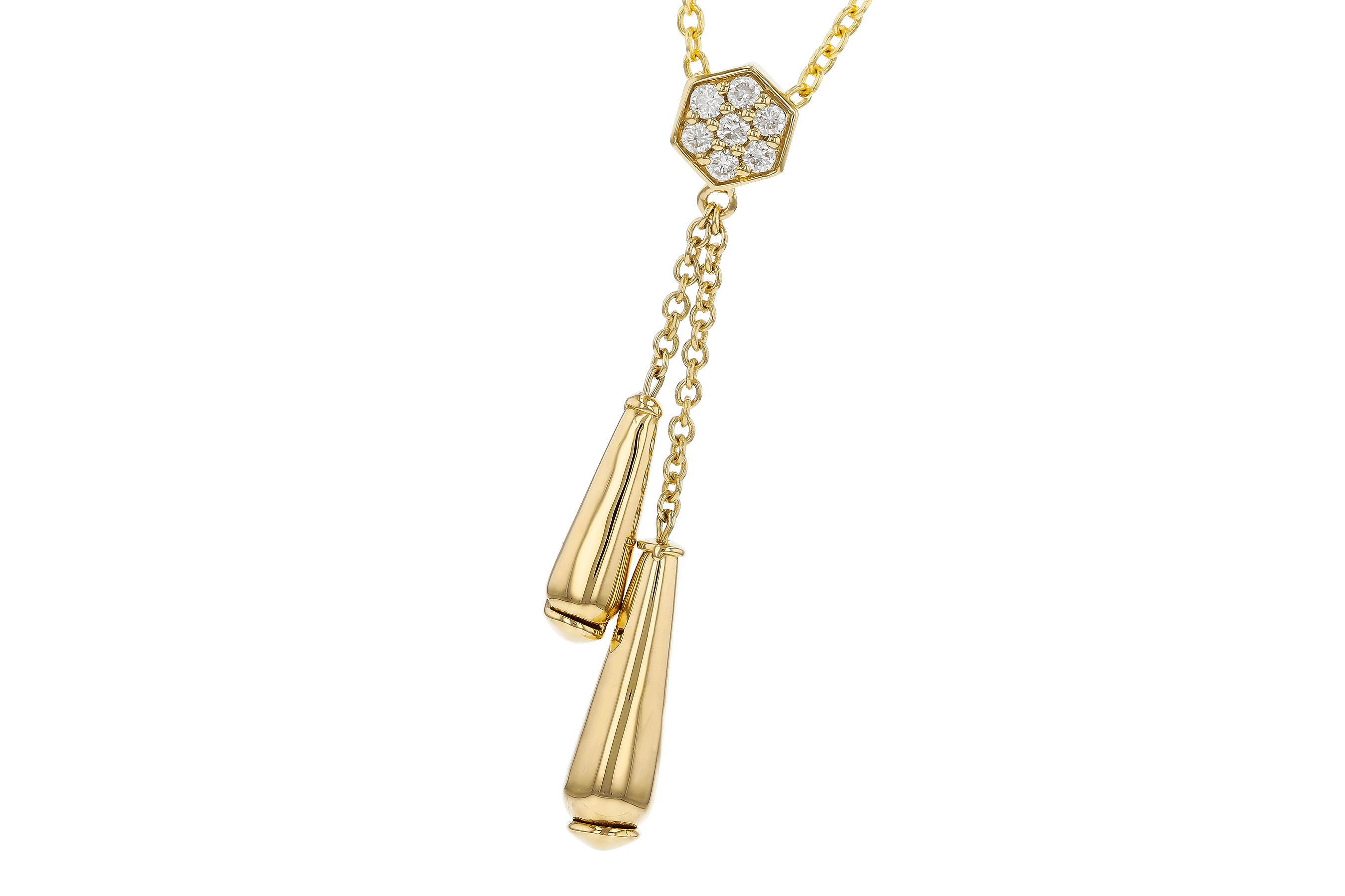F274-64871: NECKLACE .11 TW