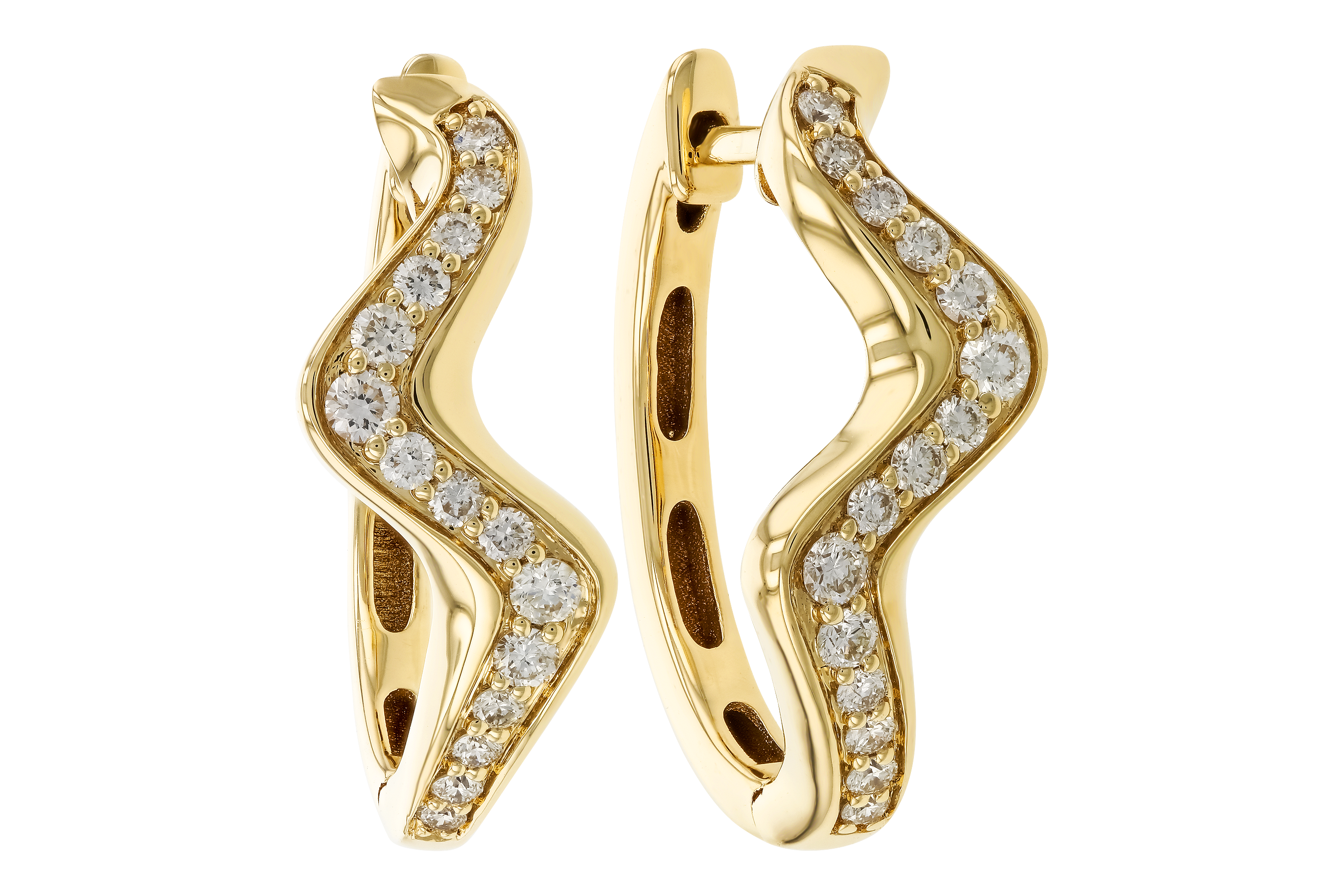 F274-69425: EARRINGS .40 TW