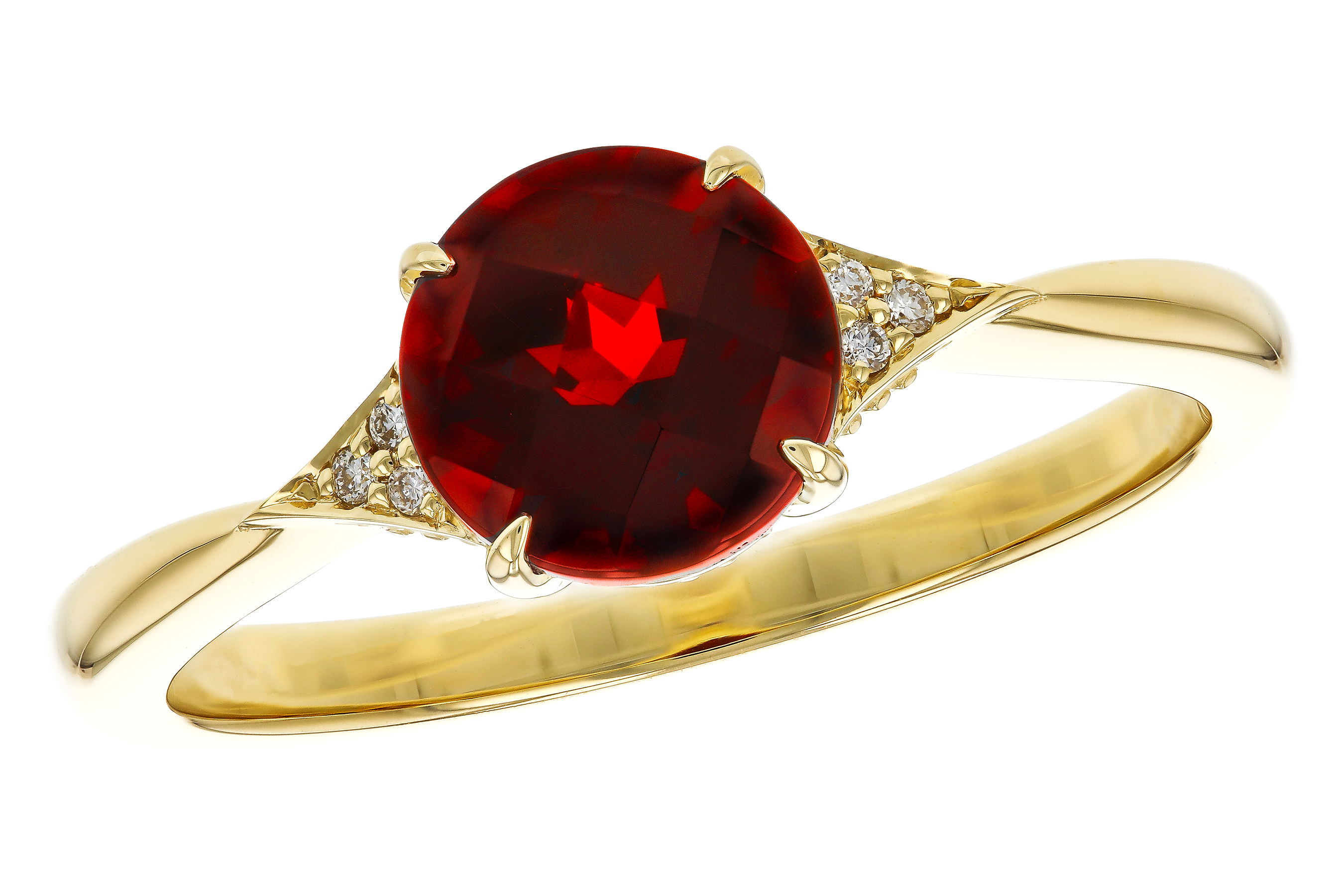 F274-70298: LDS RG 1.46 GARNET 1.48 TGW (7MM RD)