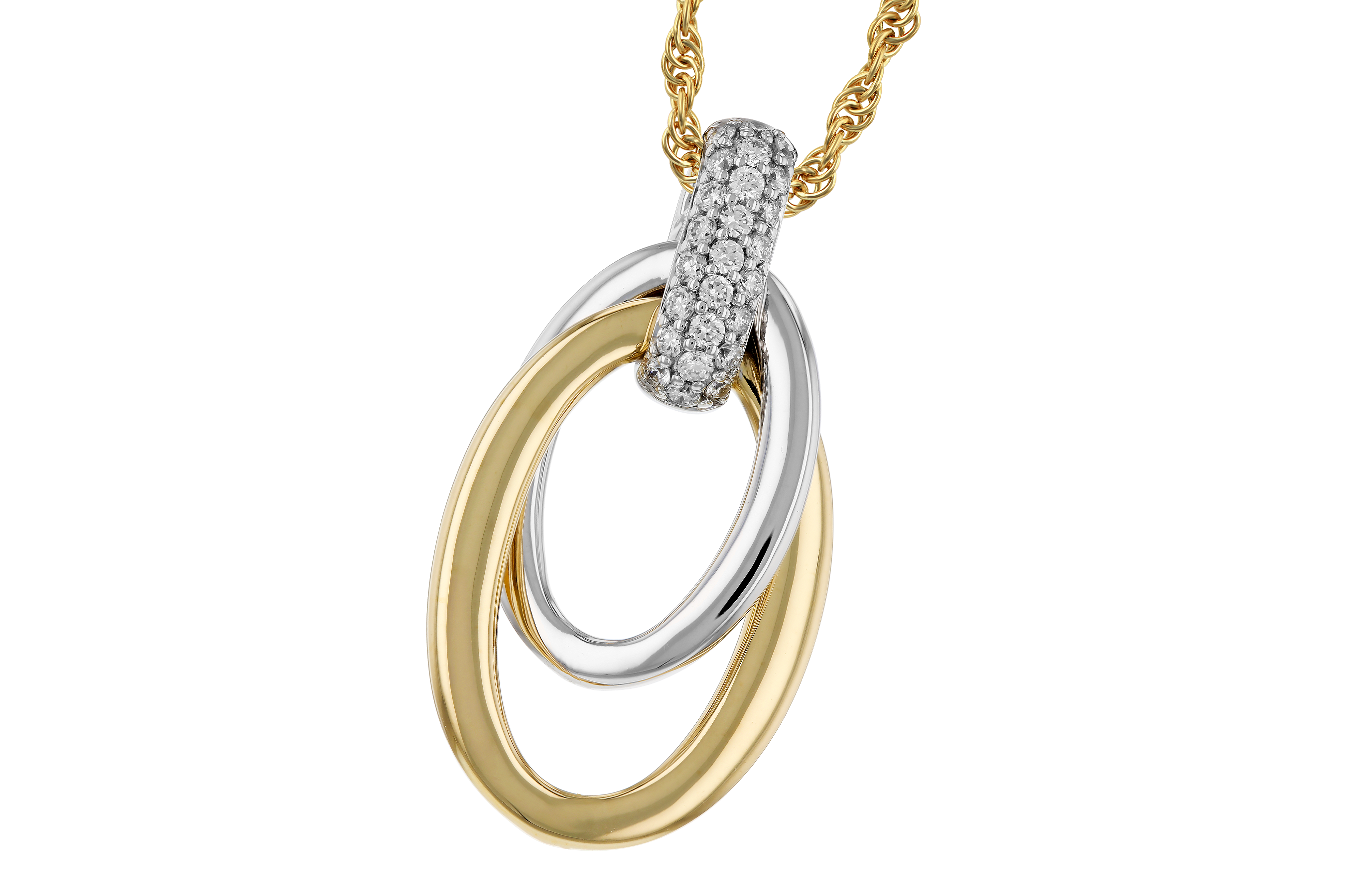 F274-72098: NECKLACE .15 TW