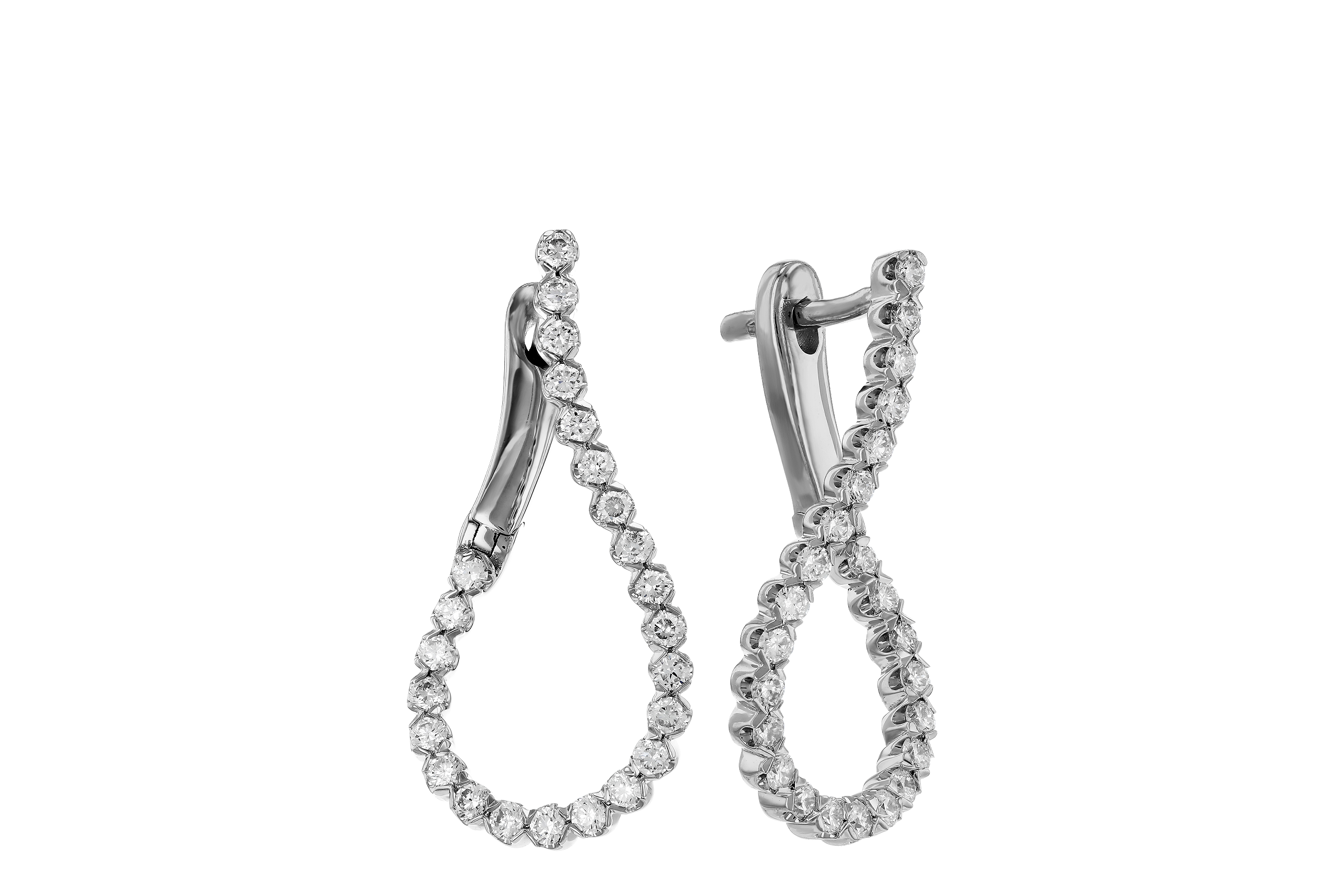 F275-54871: EARRINGS .50 TW