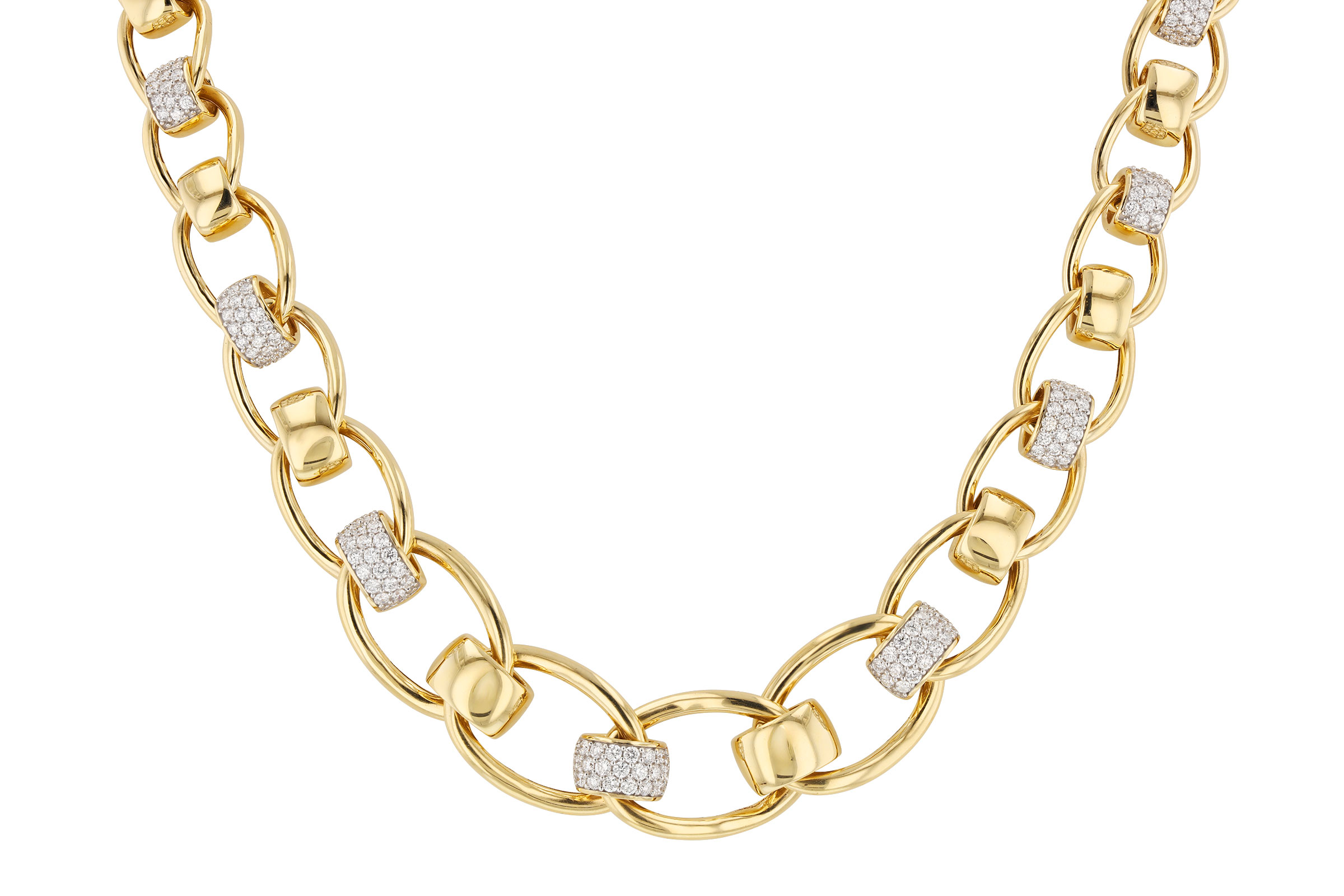 F275-56716: NECKLACE 2.00 TW (17")