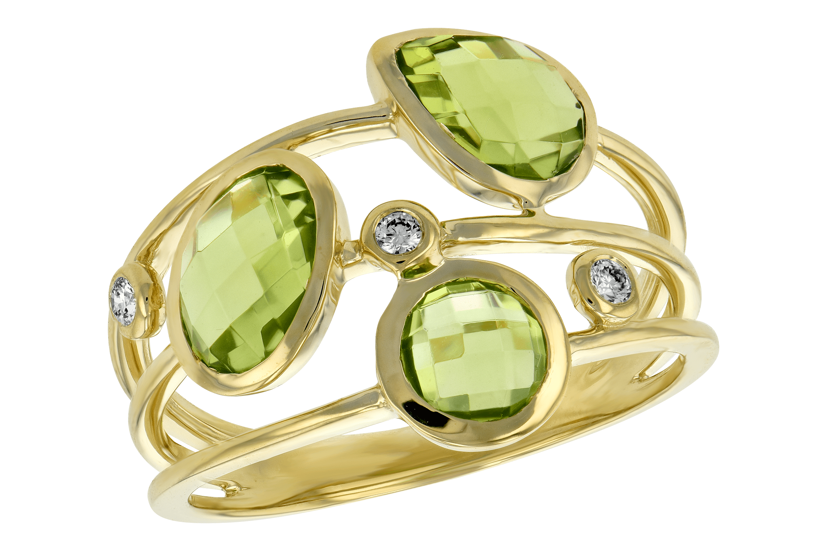 G189-22162: LDS RG 2.45 PERIDOT 2.50 TGW