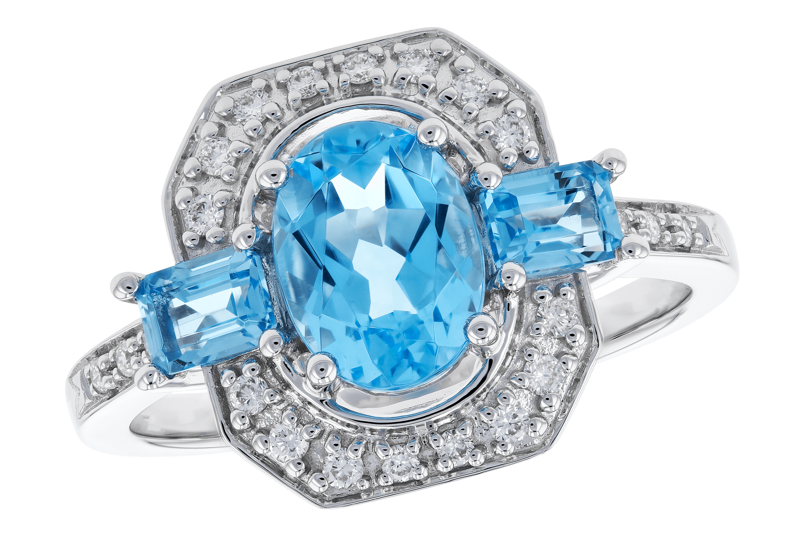 G273-75807: LDS RG 1.75 TW BLUE TOPAZ 1.90 TGW