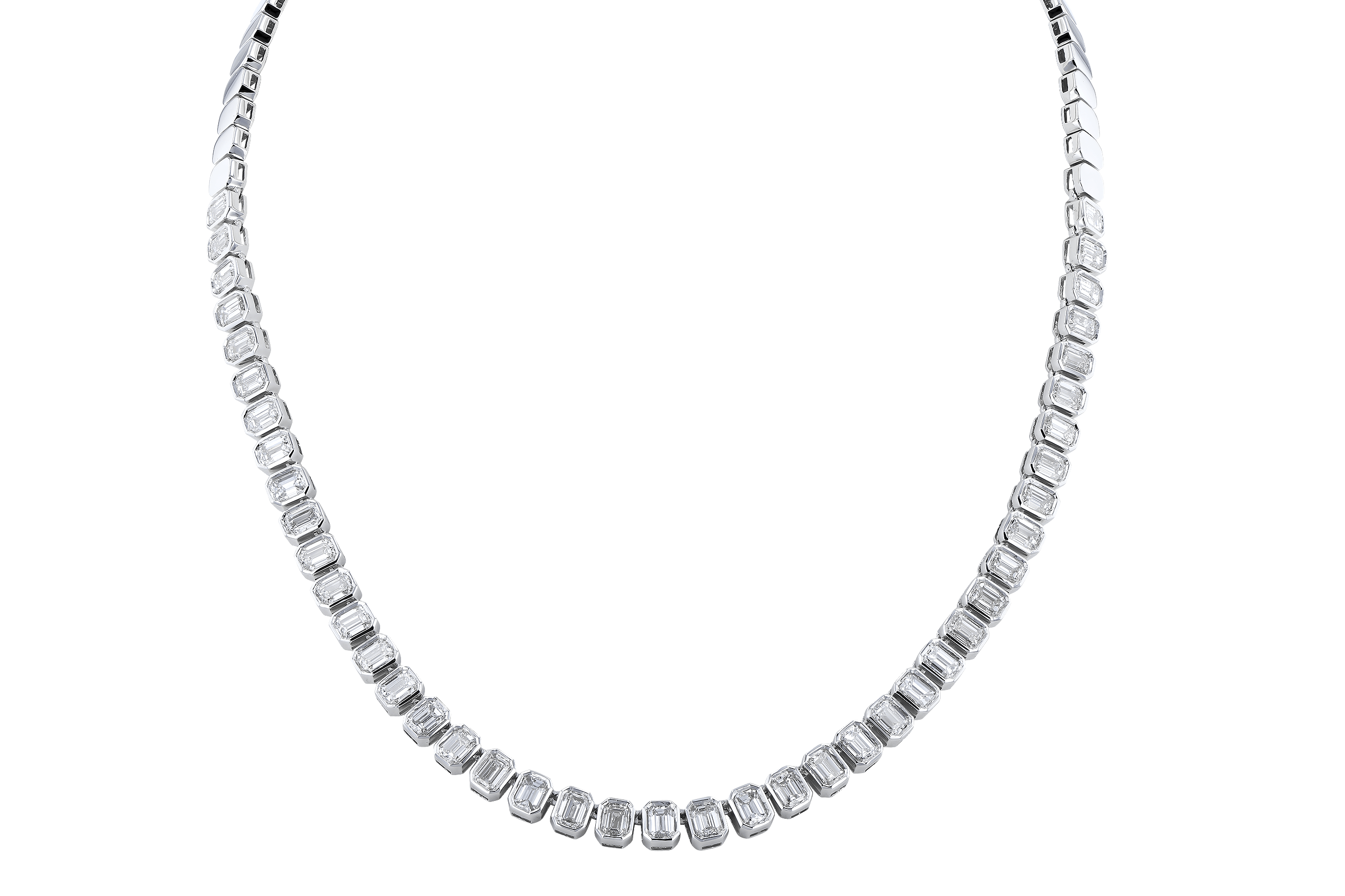 G273-78498: NECKLACE 10.30 TW (16 INCHES)
