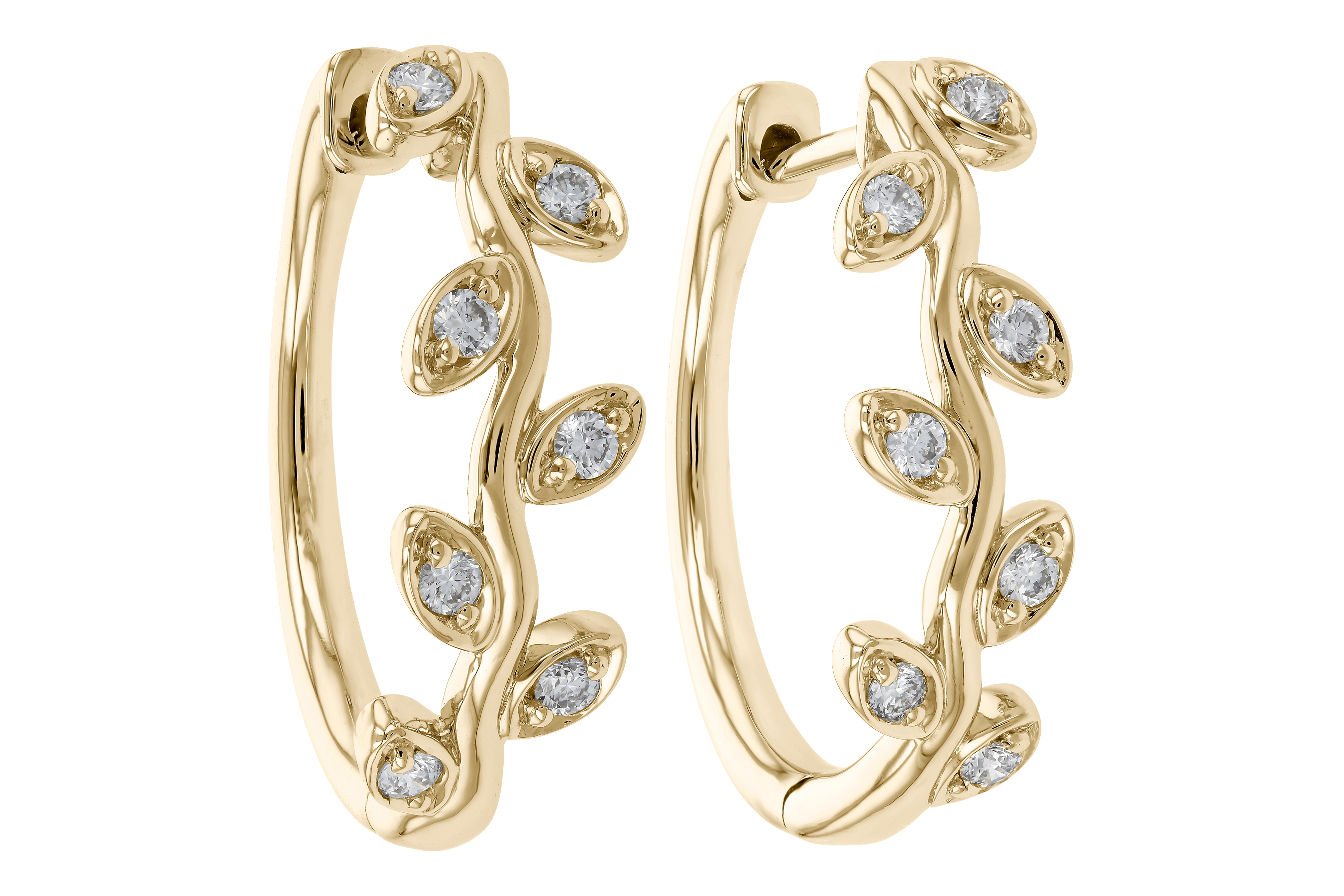 G274-65789: EARRINGS .25 TW