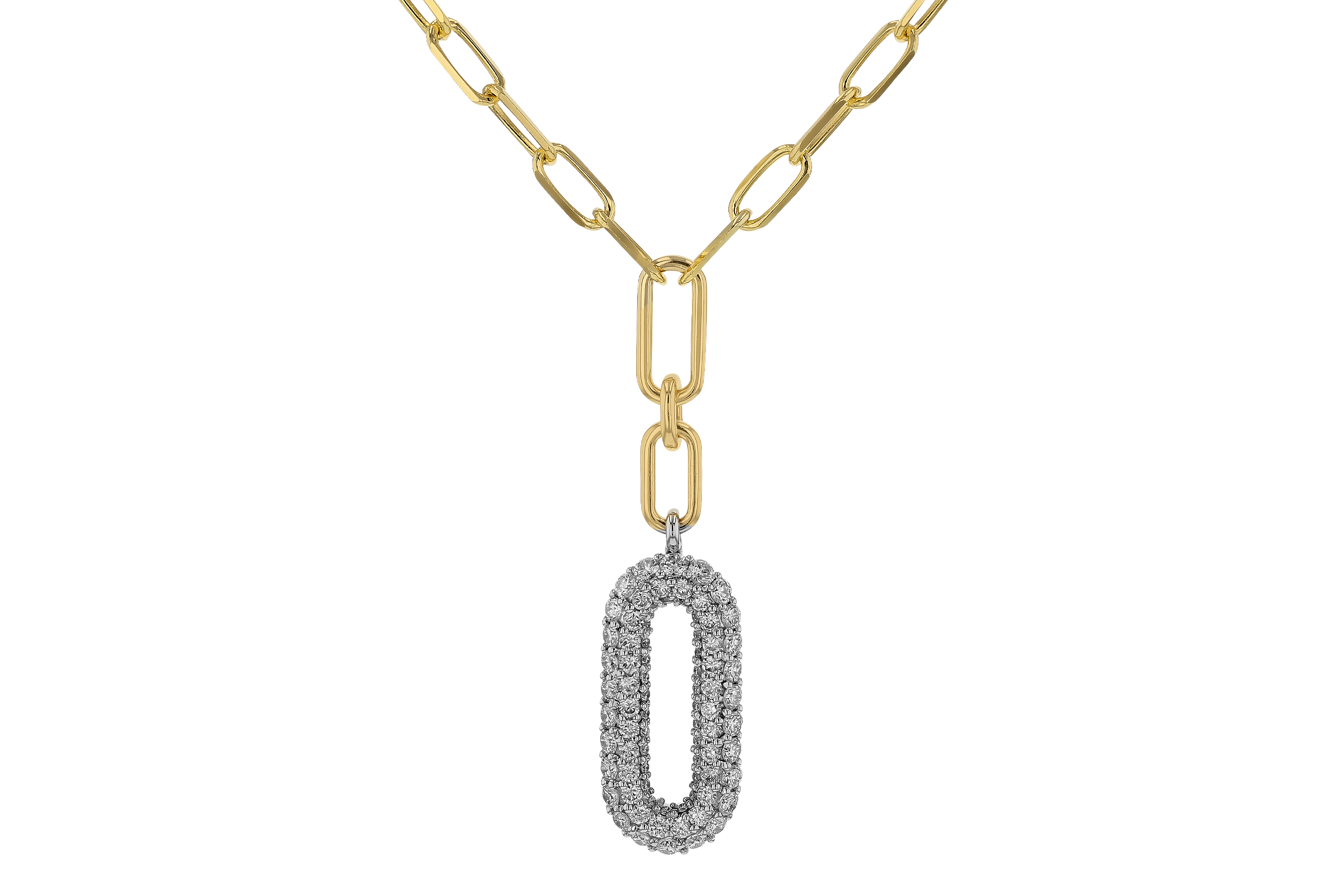 G274-71216: NECKLACE .96 TW (18")