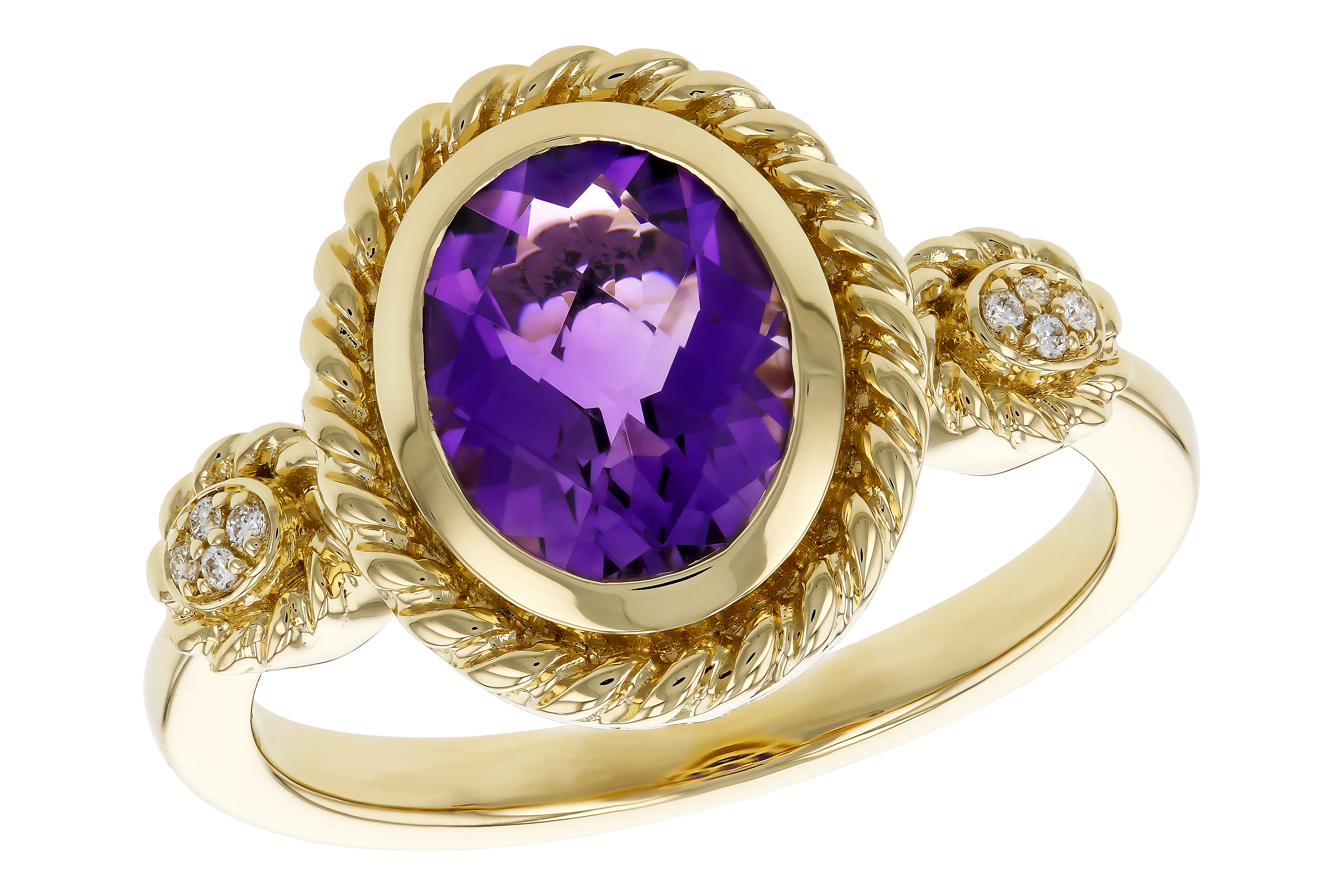 G274-72125: LDS RG 1.38 AMETHYST 1.40 TGW (9x7MM AMY)