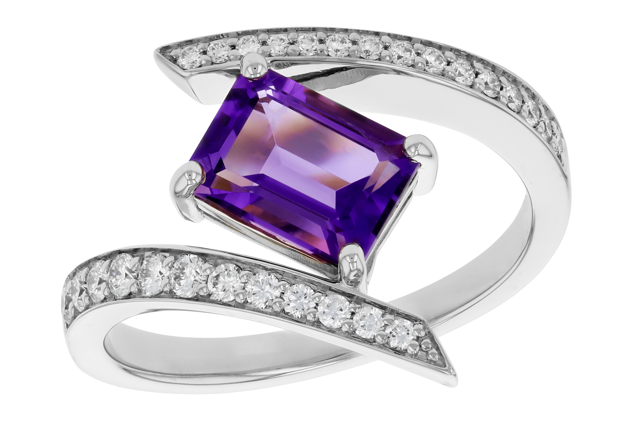 G275-57607: LDS RG 1.36 AMETHYST 1.63 TGW (8x6MM AMY)