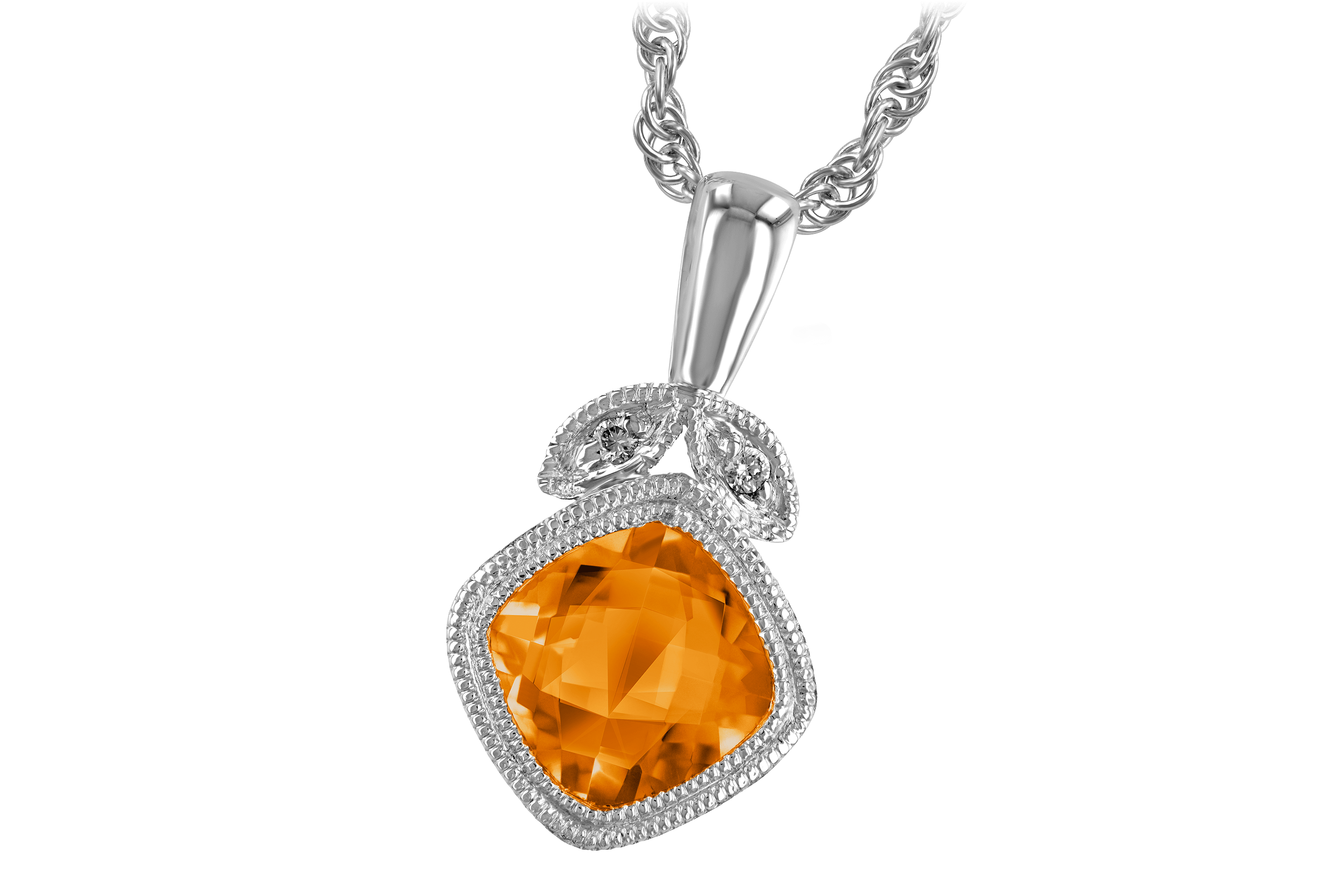 H183-80334: NECK .90 CITRINE .91 TGW