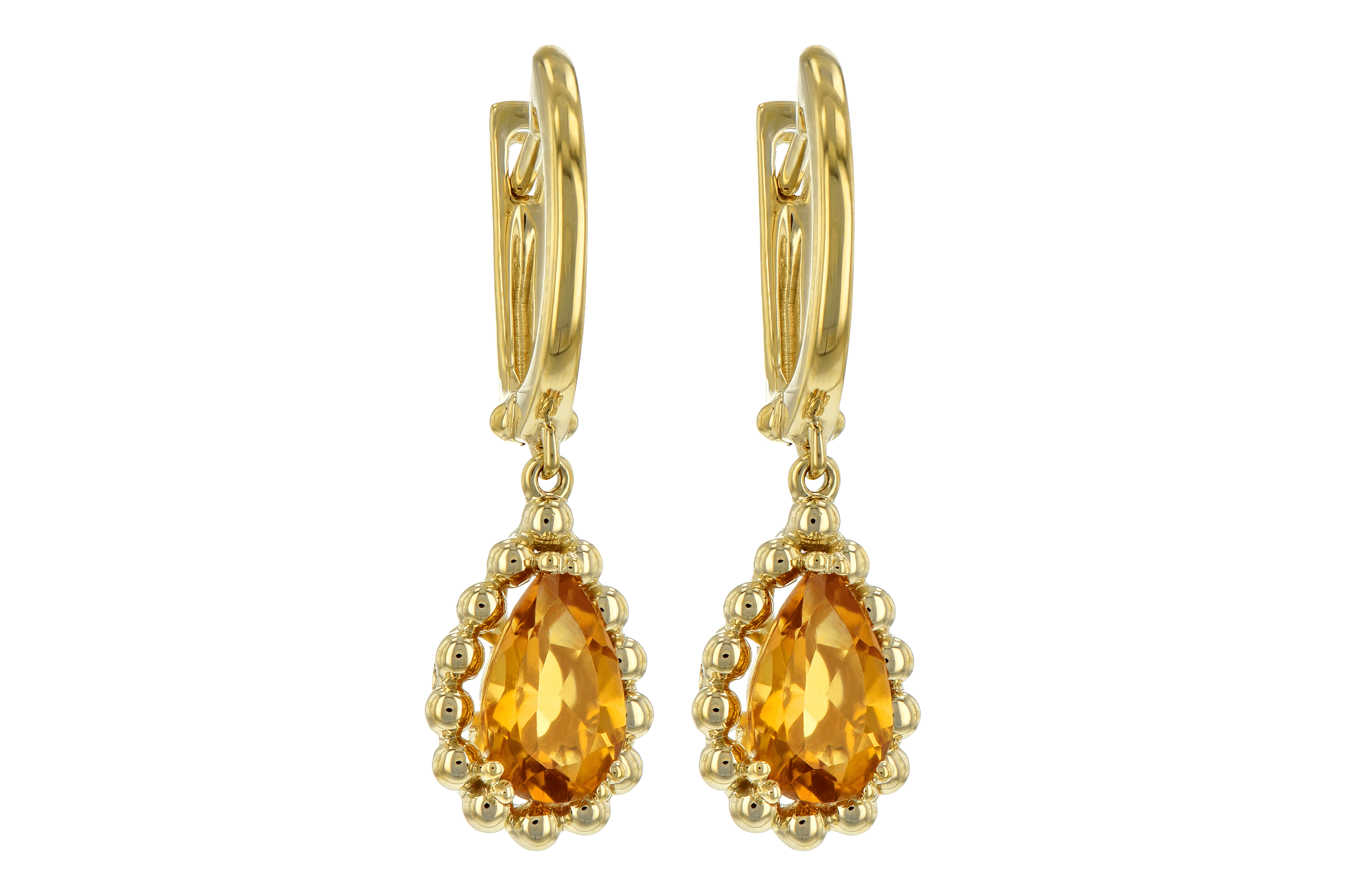 H189-22162: EARR 1.40 CITRINE TW