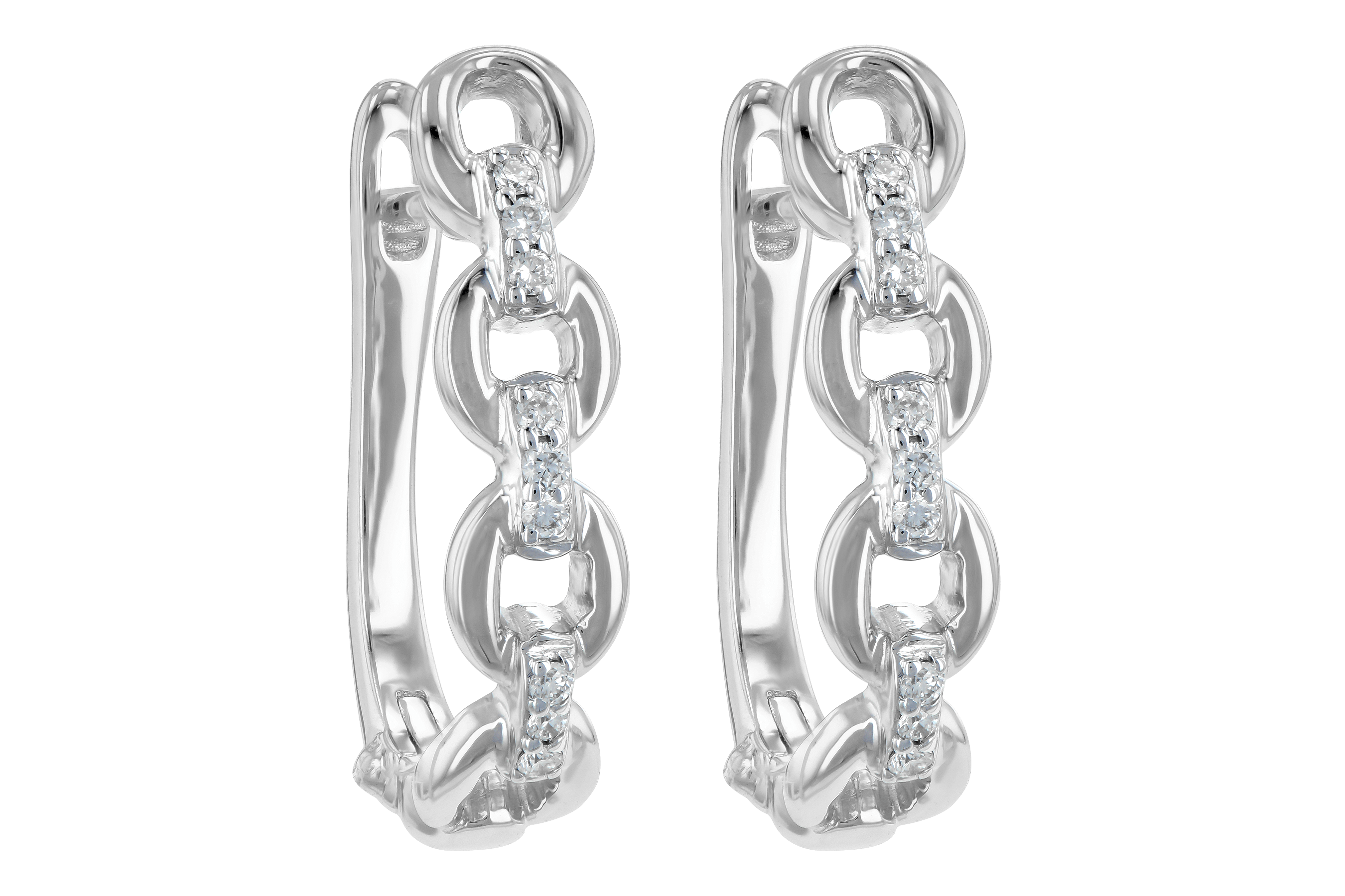 H190-11271: EARRINGS .07 TW