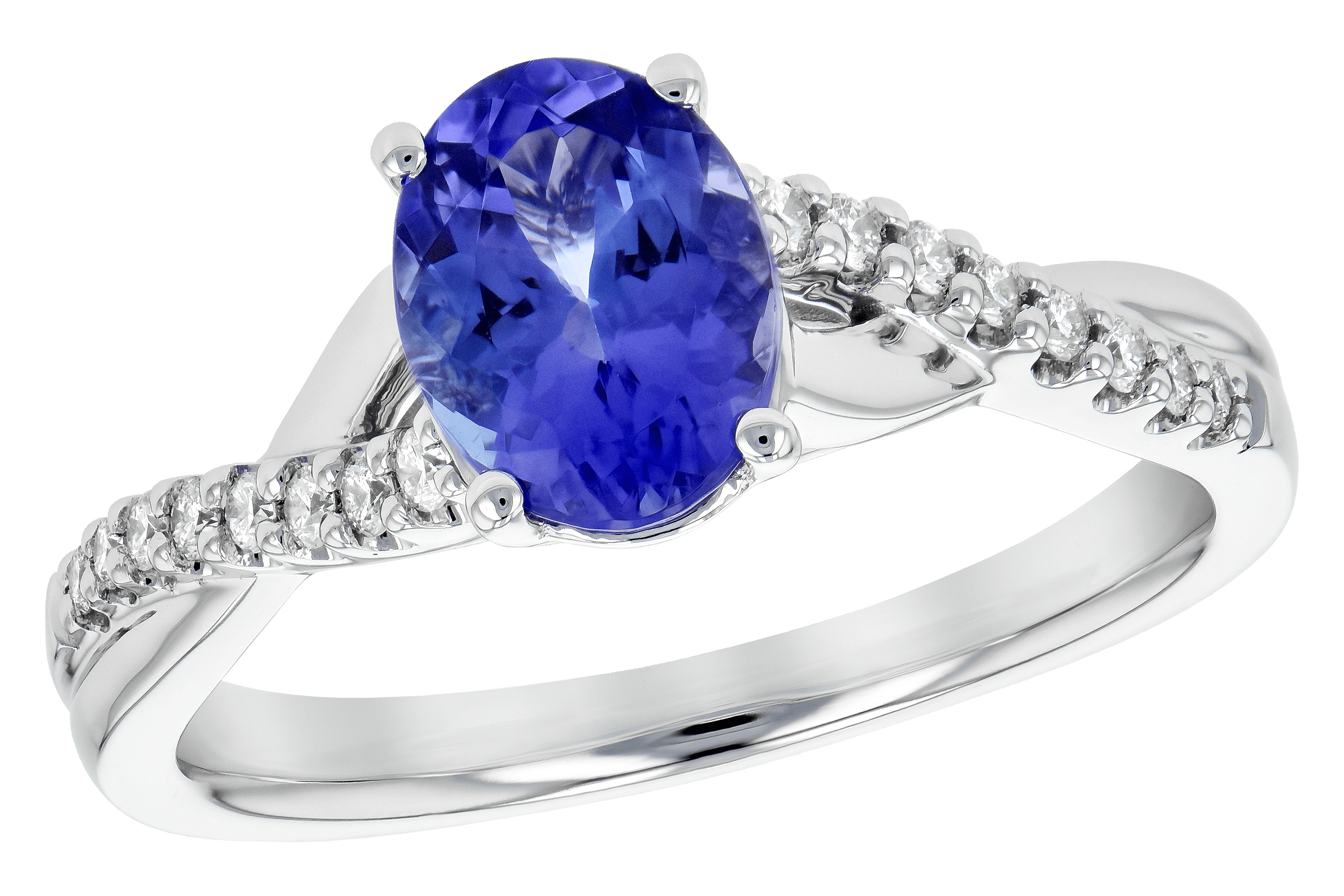 H190-15807: LDS RG 1.20 TANZANITE 1.35 TGW